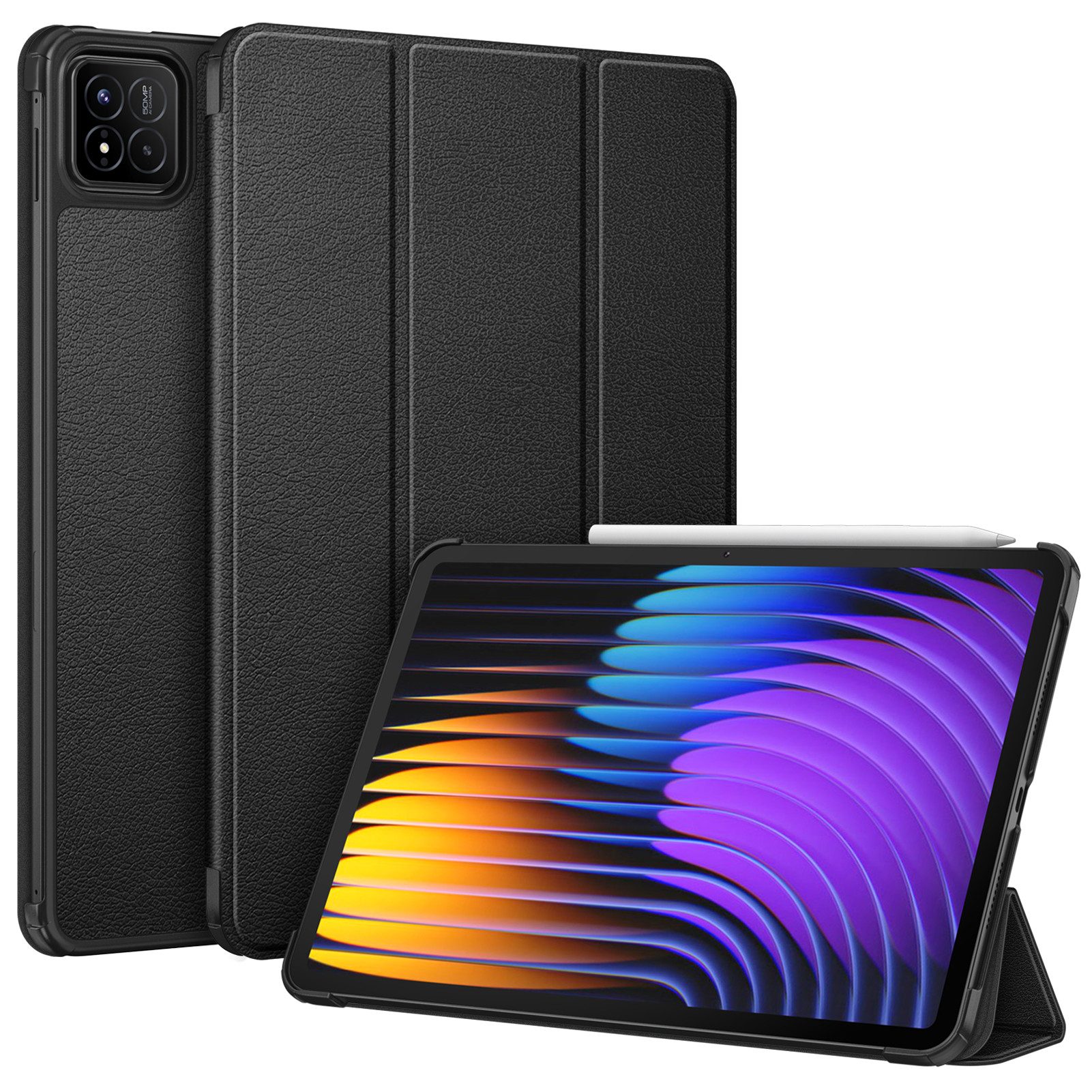 Fintie Tablet-Hülle für Xiaomi Pad 7 / Pad 7 Pro 11.2 Zoll 2024 - Kunstleder Schutzhülle