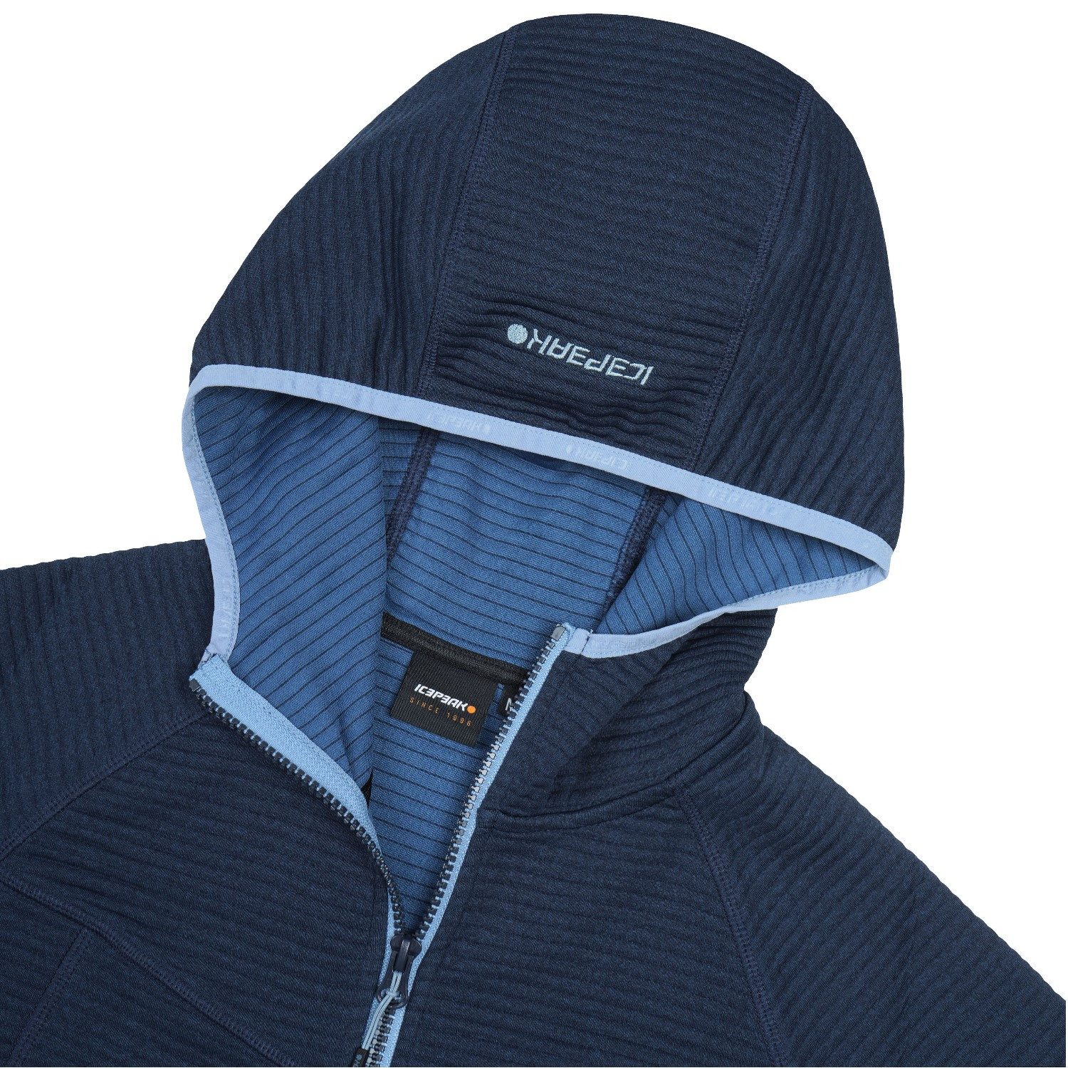 Icepeak Strickfleecejacke Midlayer Berryville mit Kapuze