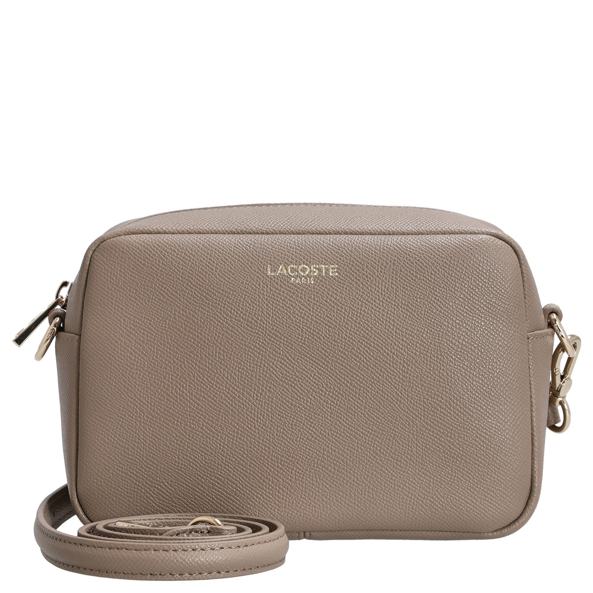 Lacoste Umhängetasche Champs-Elysées - Umhängetasche 20 cm (taupe)