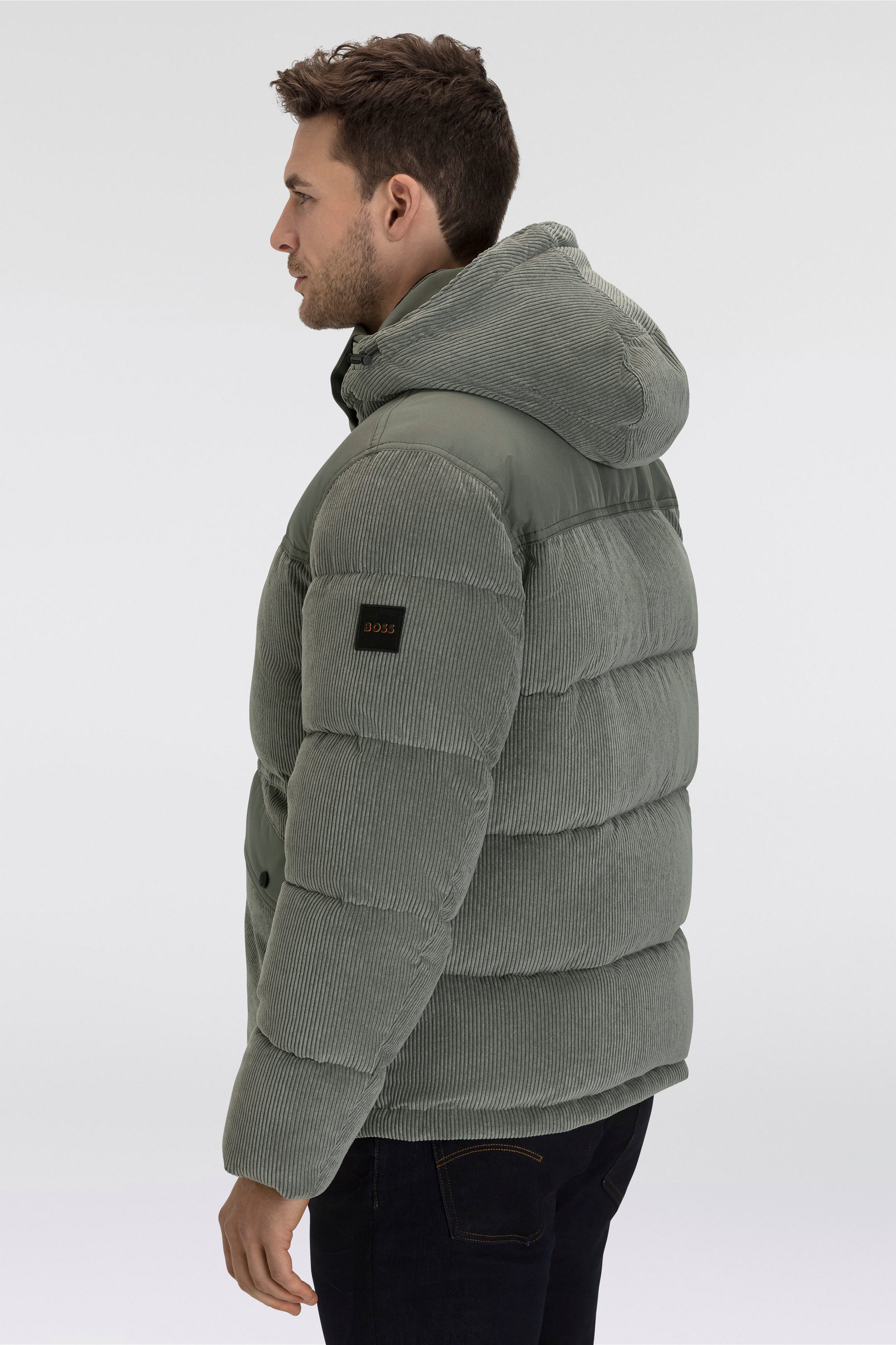 BOSS ORANGE Steppjacke Odope Label-Badge am günstig online kaufen
