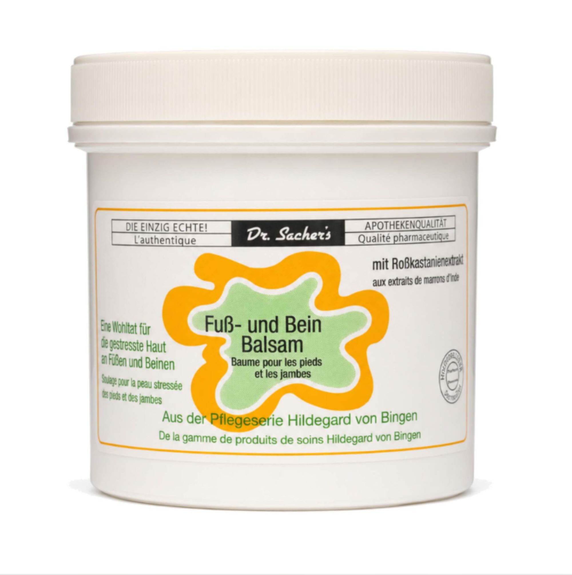 Axisis GmbH Fußpflegecreme FUSS- UND Bein Balsam mit Rosskastanien Extrakt