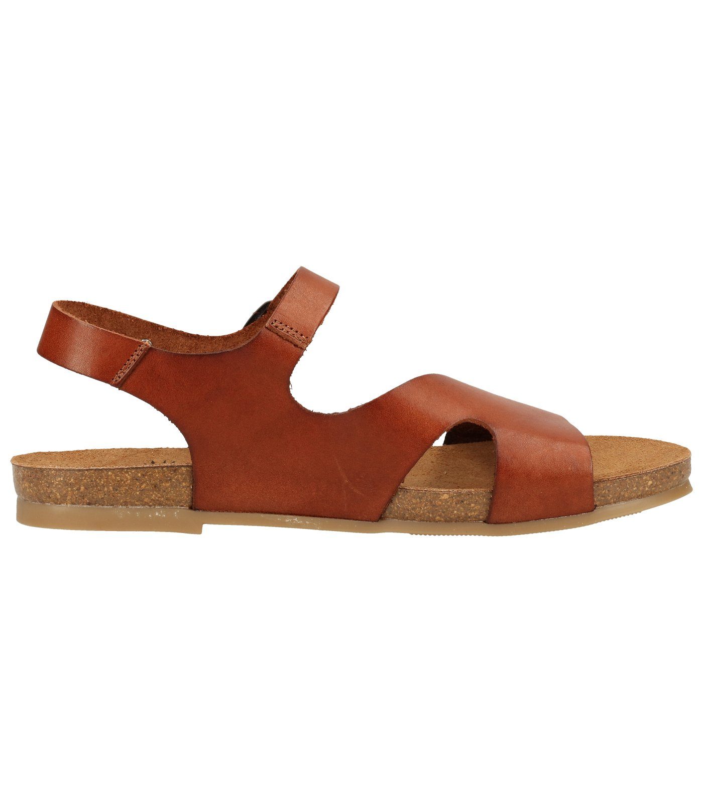 Sandalen Comfort Leder COSMOS Kastanie Riemchensandalette