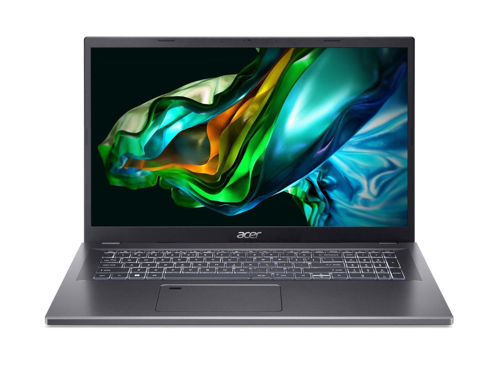 Acer Acer A17-51M-55JP Notebook (512 GB SSD), USB 3.2 Type-C, 3x USB 3. ...