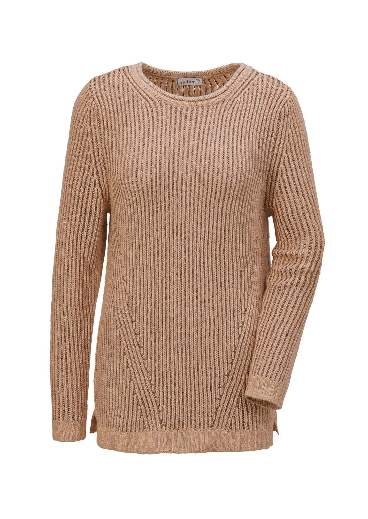 GOLDNER Strickpullover Strickpullover mit interessanter Struktur günstig online kaufen