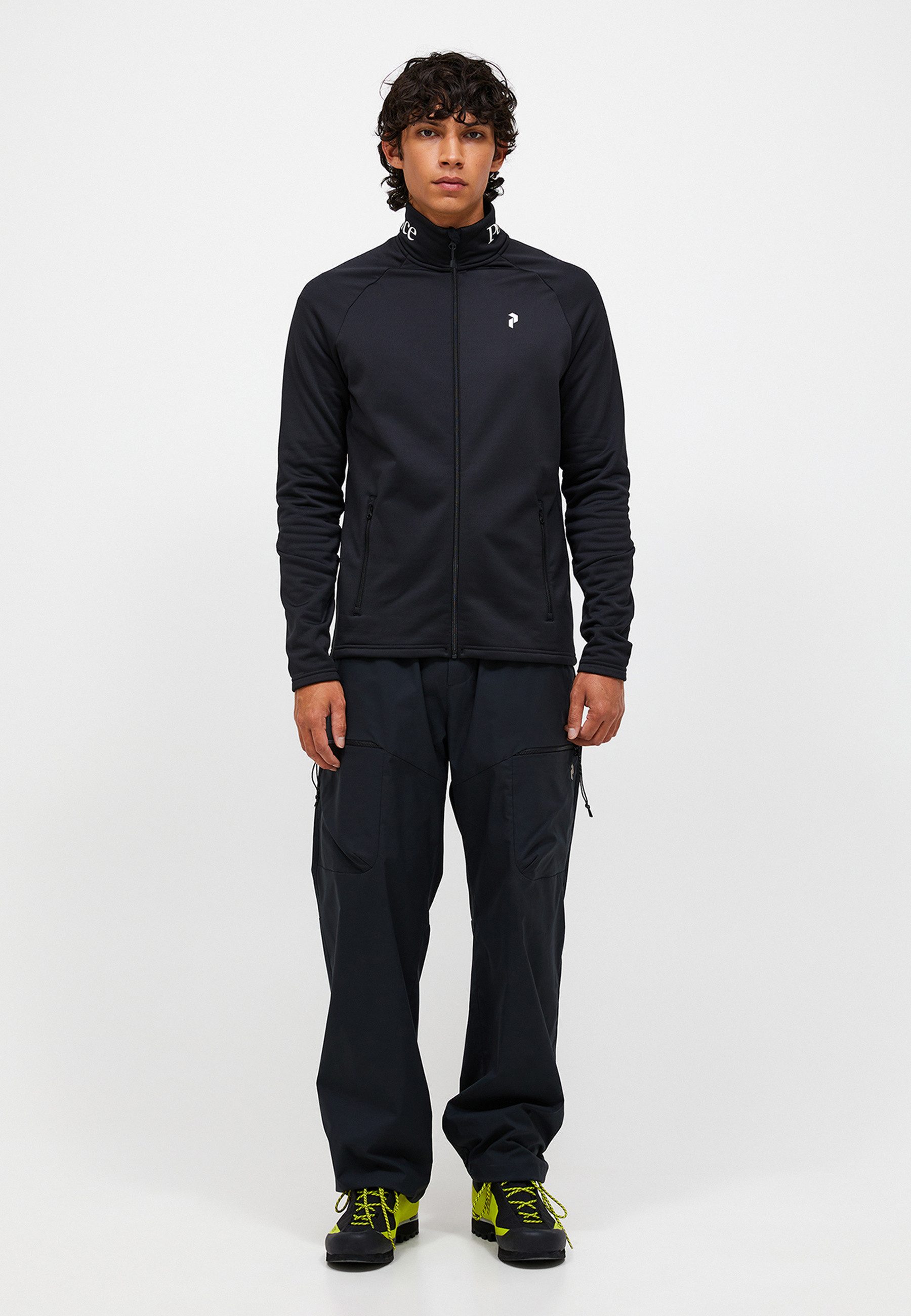 Peak Performance Fleecejacke M Rider Essentials Midlayer Zip Jacket mit sportivem Design