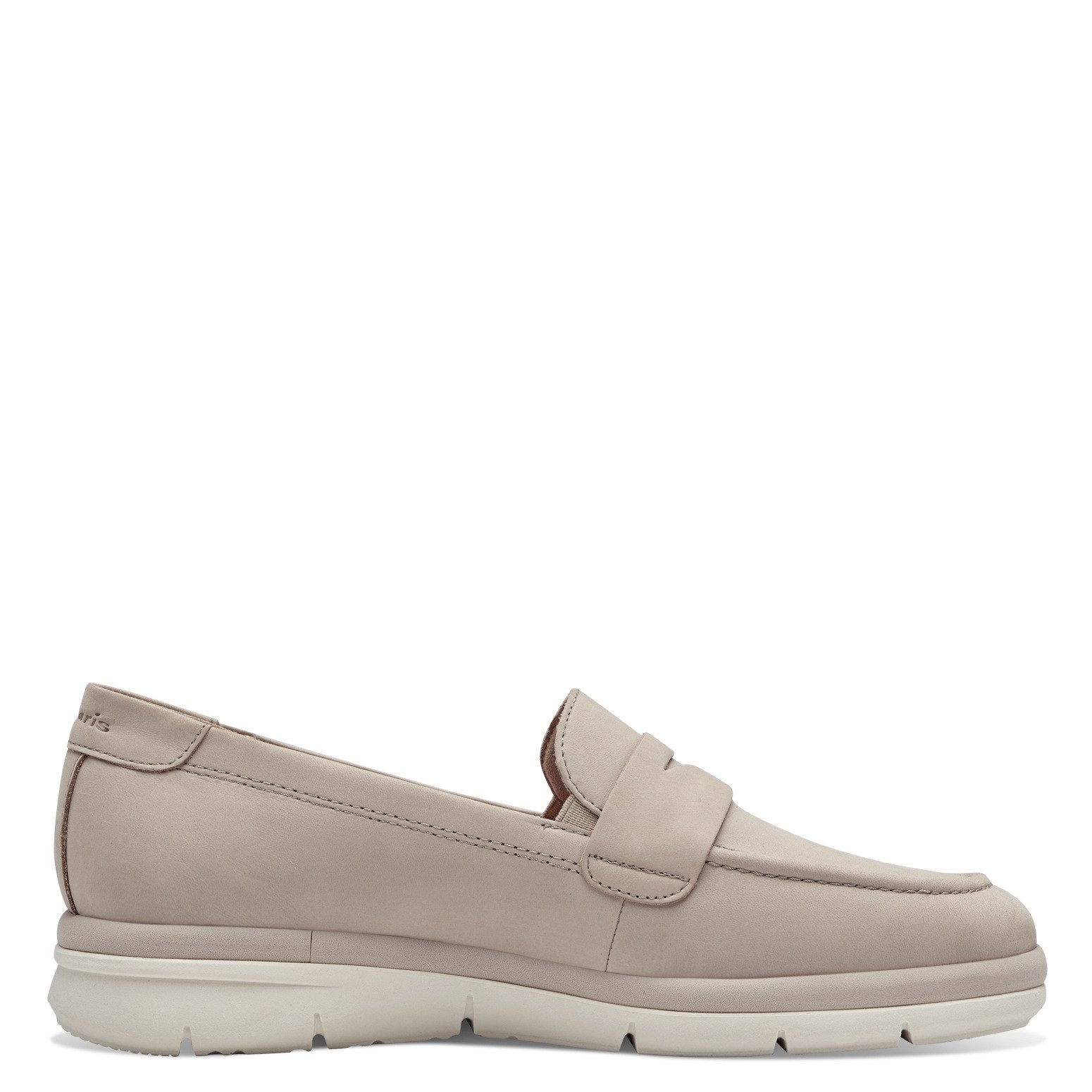 Tamaris Tamaris Damen Mokassin Slipper 1-24720-42-353 taupe Mokassin