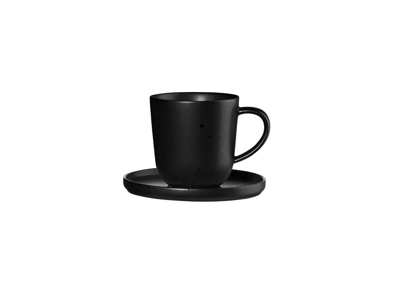 Espressotasse COPPA Espressotasse mit Untertasse kuro 0,08 l