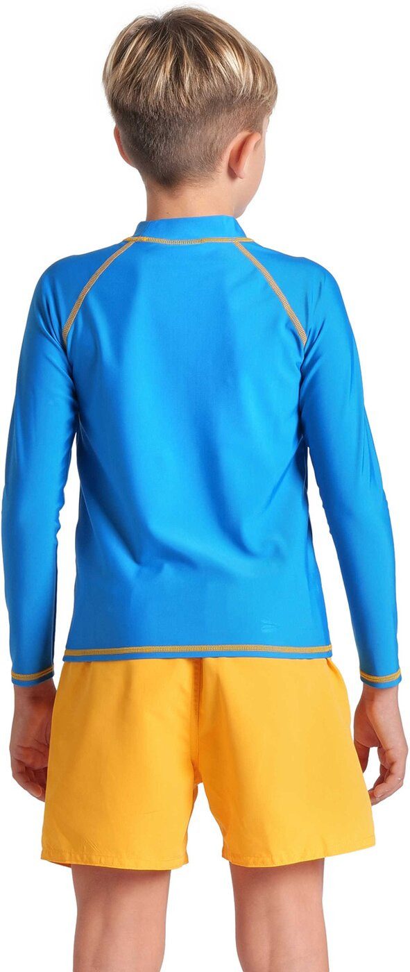 Arena Funktionsshirt UNISEX JR ARENA RASH VEST L/S GRAPHIC PURPLE