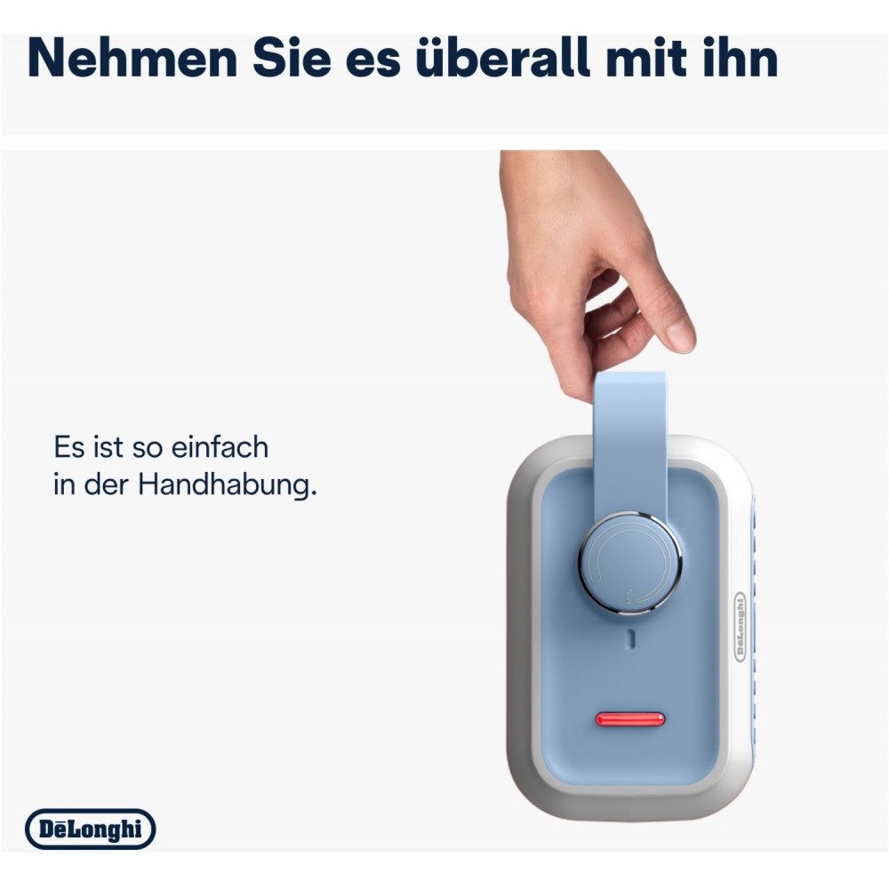 De'Longhi® Pinguino Heizlüfter DeLonghi HFX10B03.LB Heizlüfter günstig online kaufen