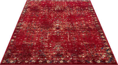 Teppich Clovis, Home affaire, rechteckig, Höhe: 11 mm, Teppich im Orient-Design, mit Bordüre, Vintage