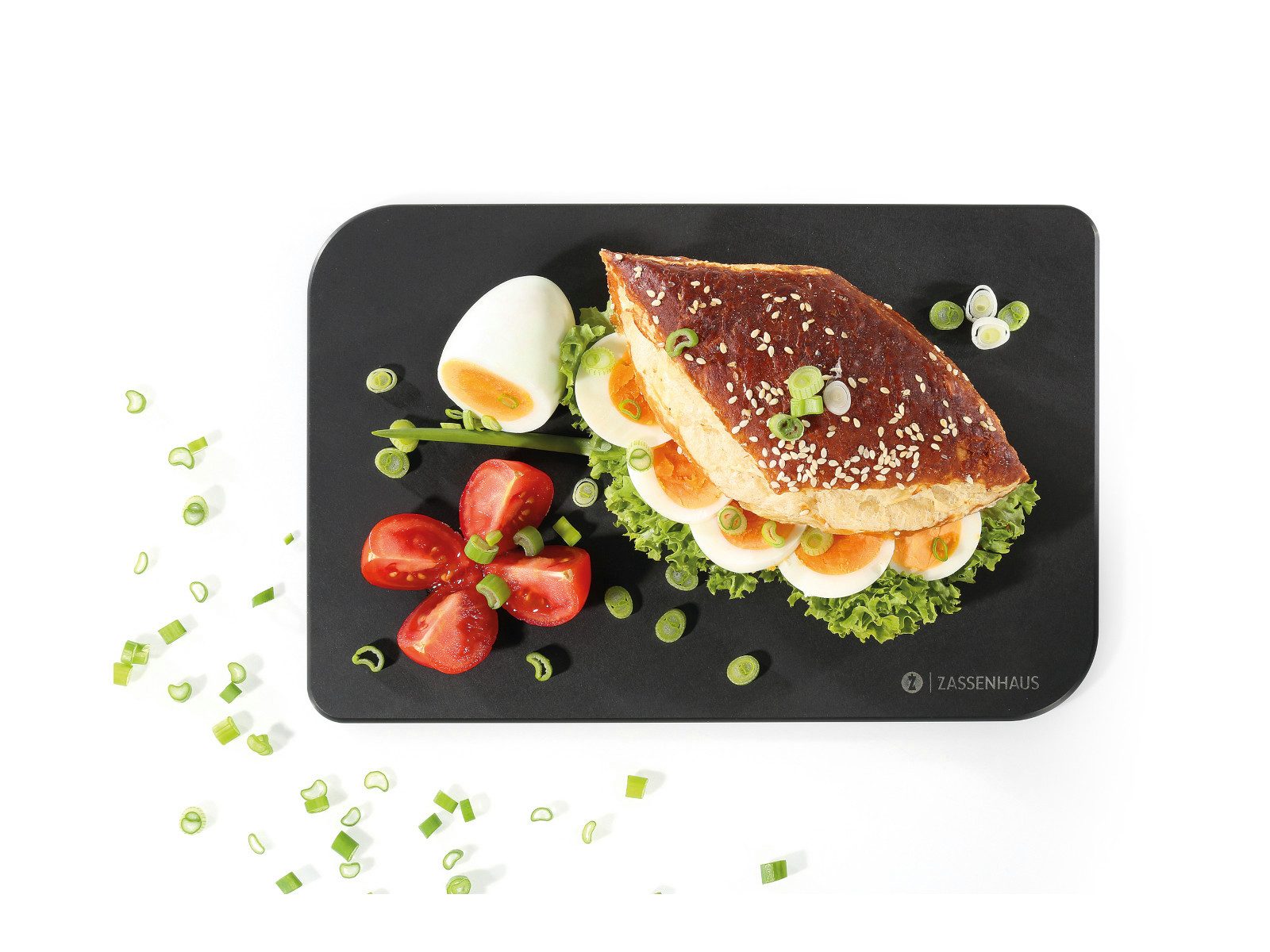 ZASSENHAUS Schneidebrett COMFORT PLUS Schneidbrett 26 x 17 x 0,7 cm, Papierverbundstoff, (Schneidebretter)