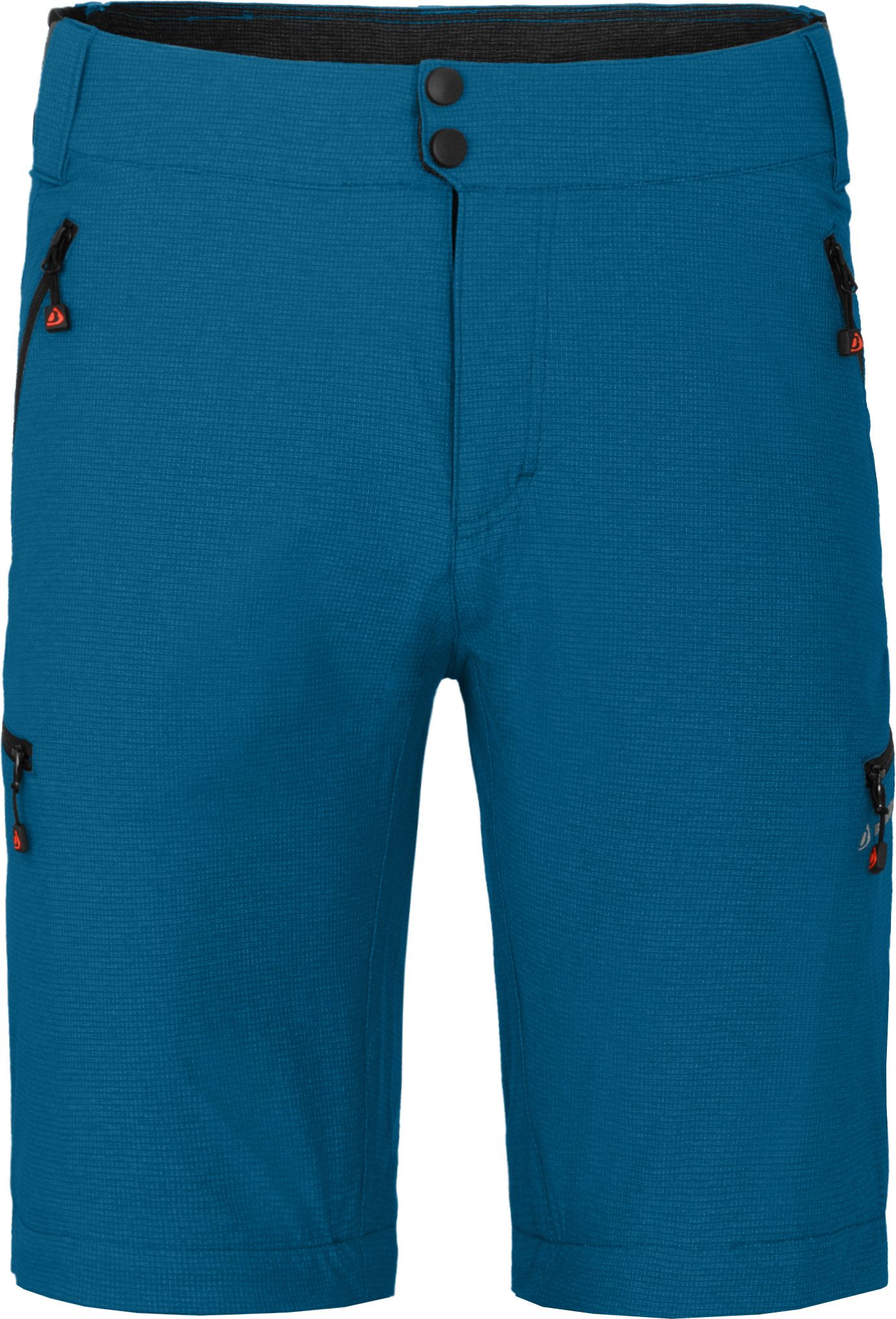 Bergson Outdoorhose PATTI Zipp-OFF Herren Outdoorhose & Radhose, robust, elastisch, Normalgrößen, Saphir