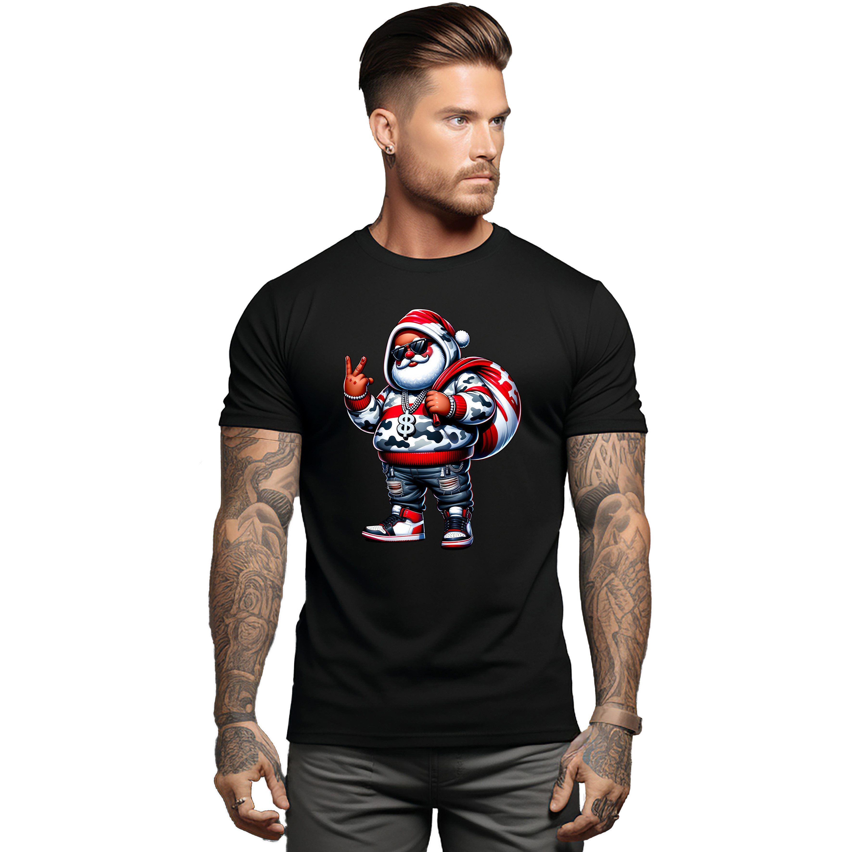 Banco Print-Shirt Herren verschiedene Weihnachtsmotive Festtage günstig online kaufen