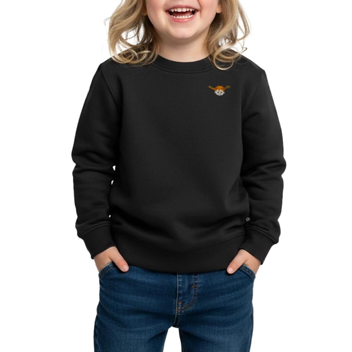 Sweatshirt Pippi Langstrumpf Portrait Stick Kinder Premium Pullover