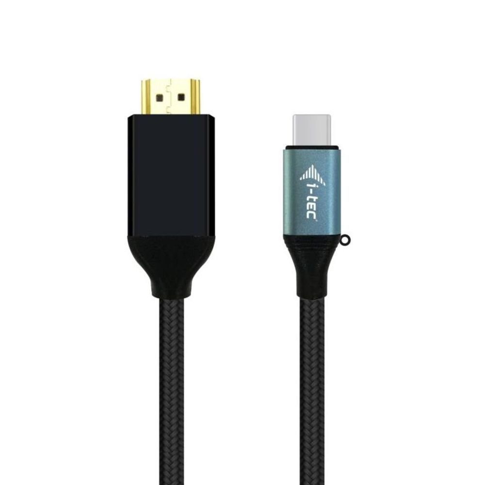 I-TEC USB-C auf HDMI Kabel Adapter 4K / 60 Hz Video-Adapter USB-C zu HDMI Typ A, 1.5 cm, kompatibel mit Thunderbolt 3