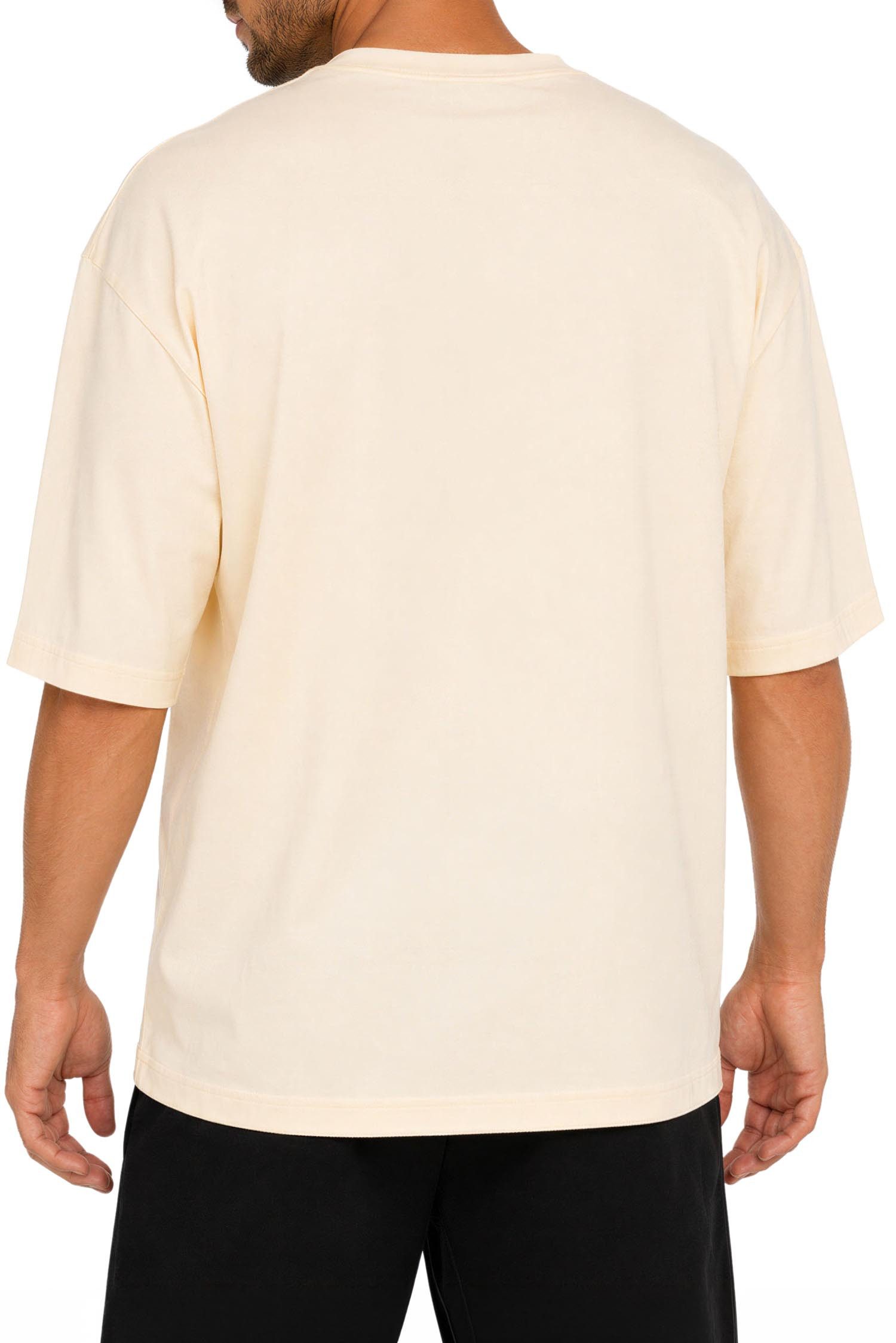 Reichstadt Oversize-Shirt Herren Oversized Kurzarmshirt 25RS070 in kräftigen Farben