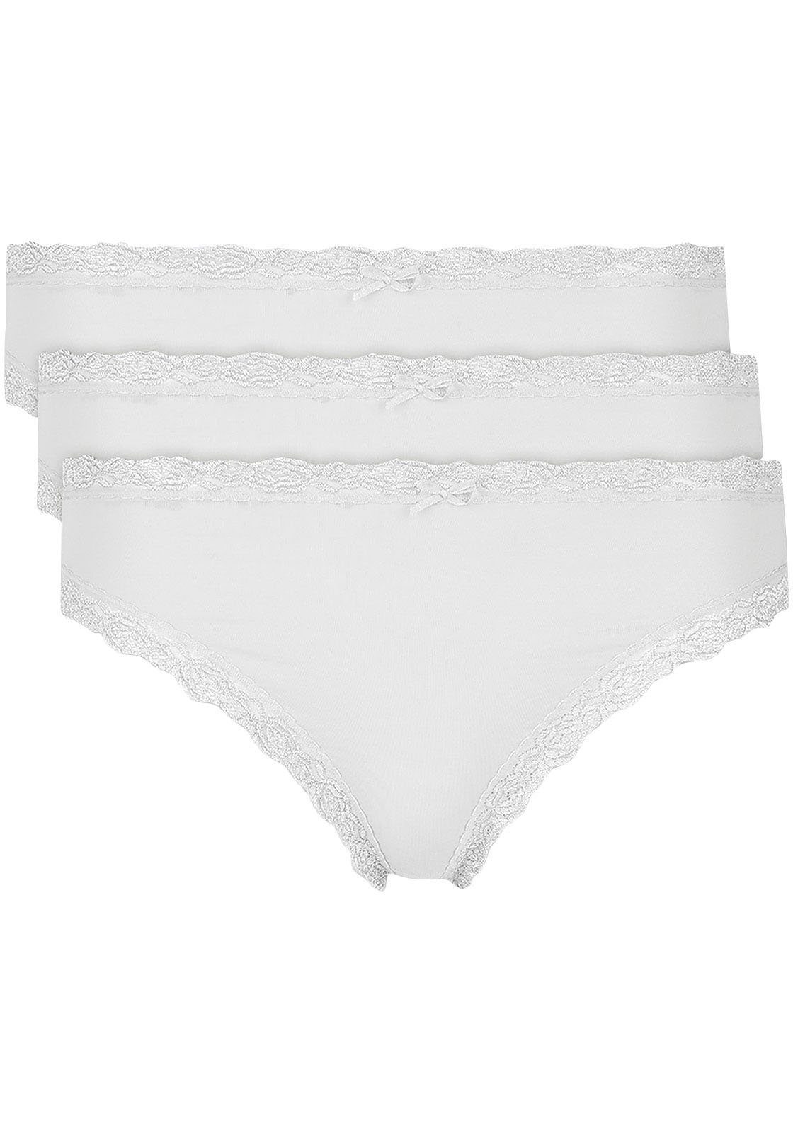 Nina Von C. Jazz-Pants Slips "Cosy" (3er Pack) eng, elastisch, atmungsaktiv günstig online kaufen