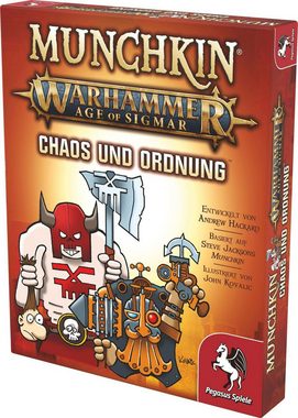 Pegasus Spiele Spiel, Munchkin Warhammer Age of Sigmar: Chaos & Ordnung [Erweiterung]