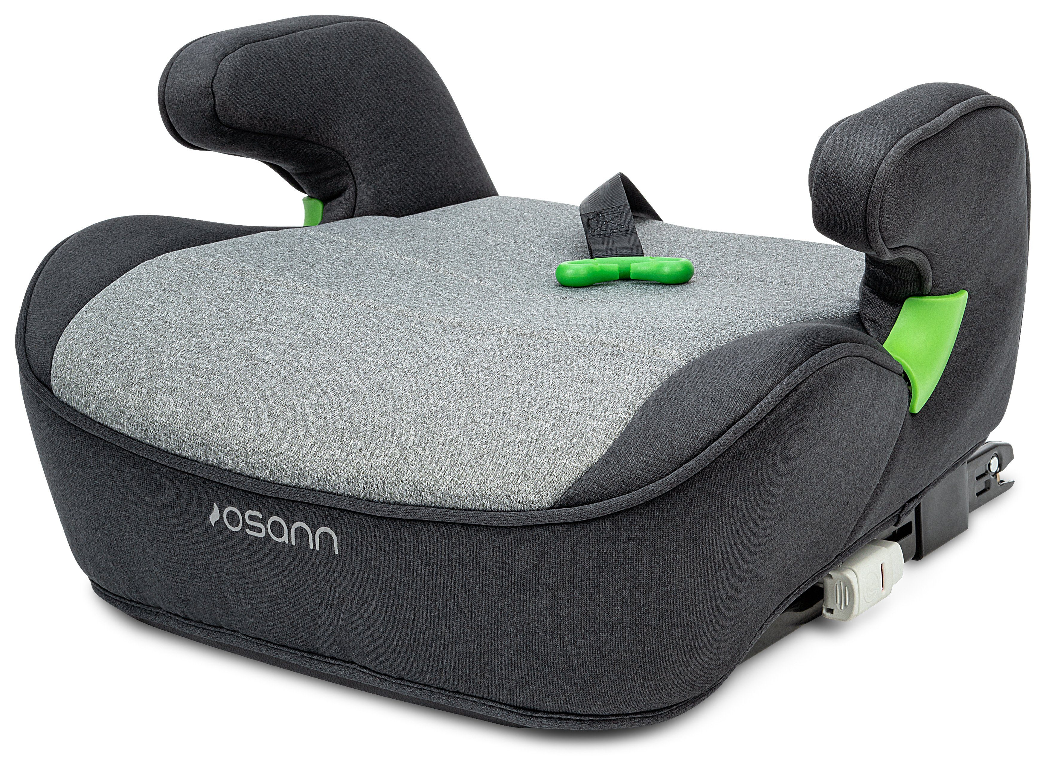 Osann Kindersitzerhöhung Lux Isofix i-Size, ab: 7 Jahren, bis: 12 Jahre, Sitzerhöhung Auto Kinder mit Isofix ab 126cm, Sitzschale, Booster