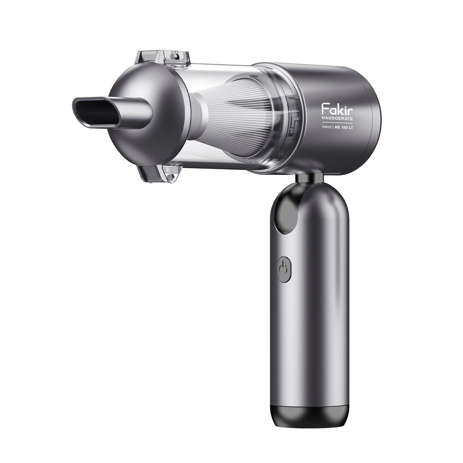 FAKIR Akku-Hand-und Stielstaubsauger FAK AS 150 LT, Akku-Handstaubsauger mit 4-in-1 Funktion und langer Laufzeit