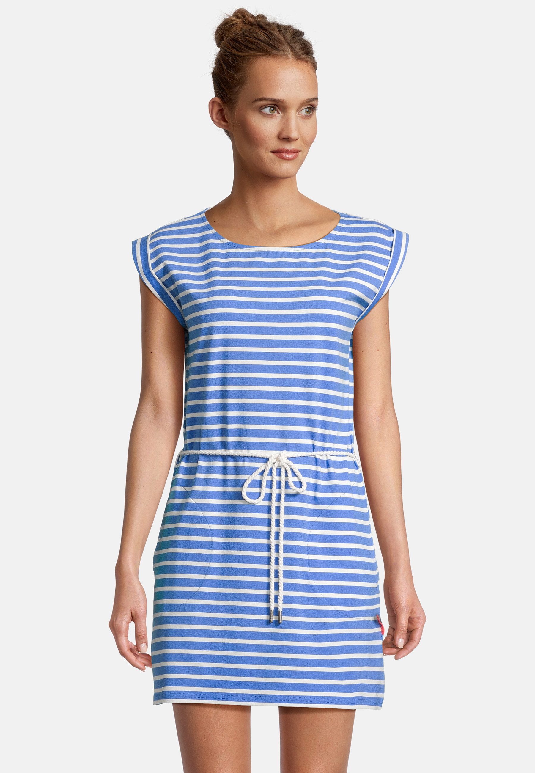 salzhaut Midikleid PAPPNEES Damen normale Passform salzhaut – nordisch frisch, lässig und frech für jeden Tag!