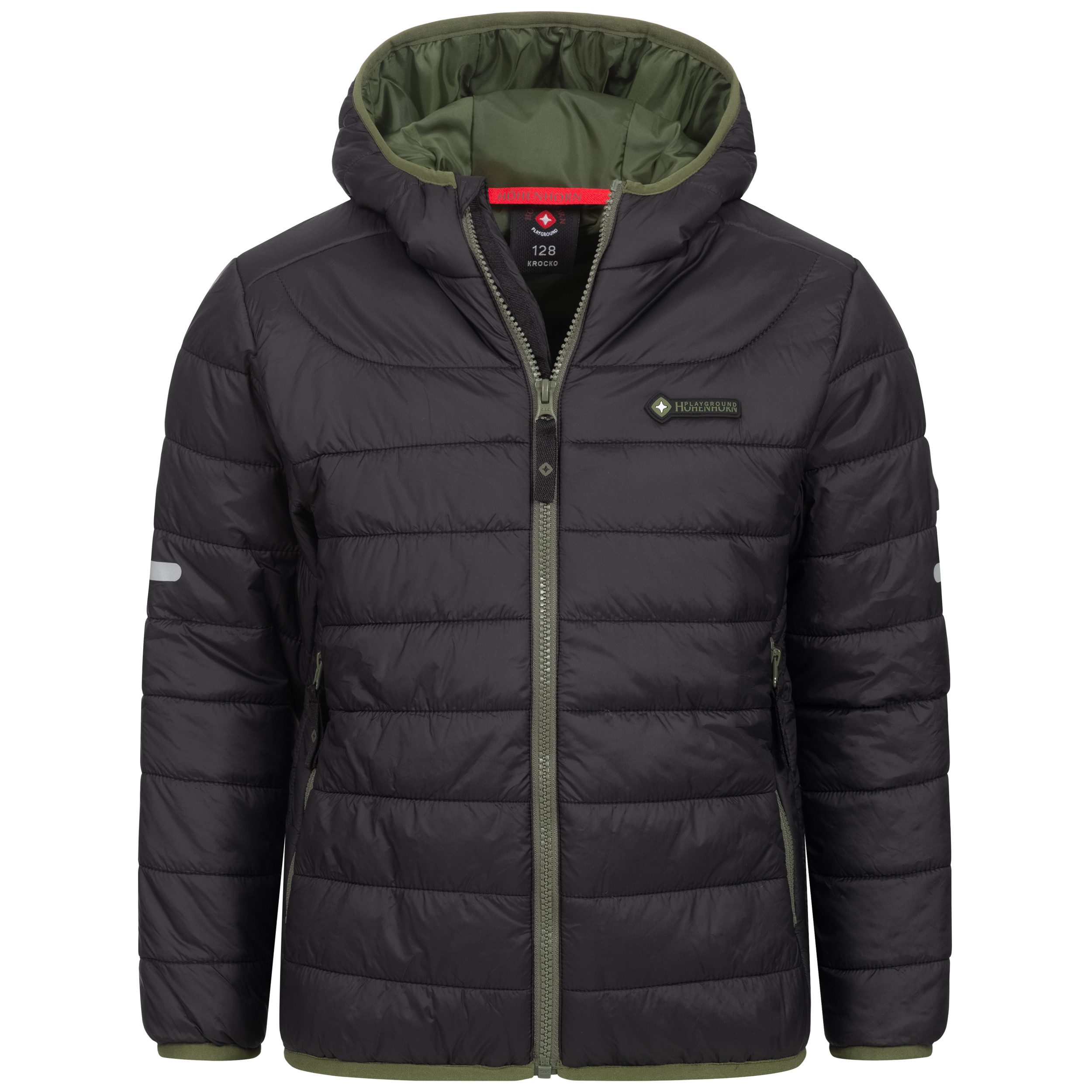 Höhenhorn Steppjacke Krocko Kinder Jacke Jungen Mädchen Kids Übergangsjacke leichtes Eigengewicht, Thermo-Wattierung