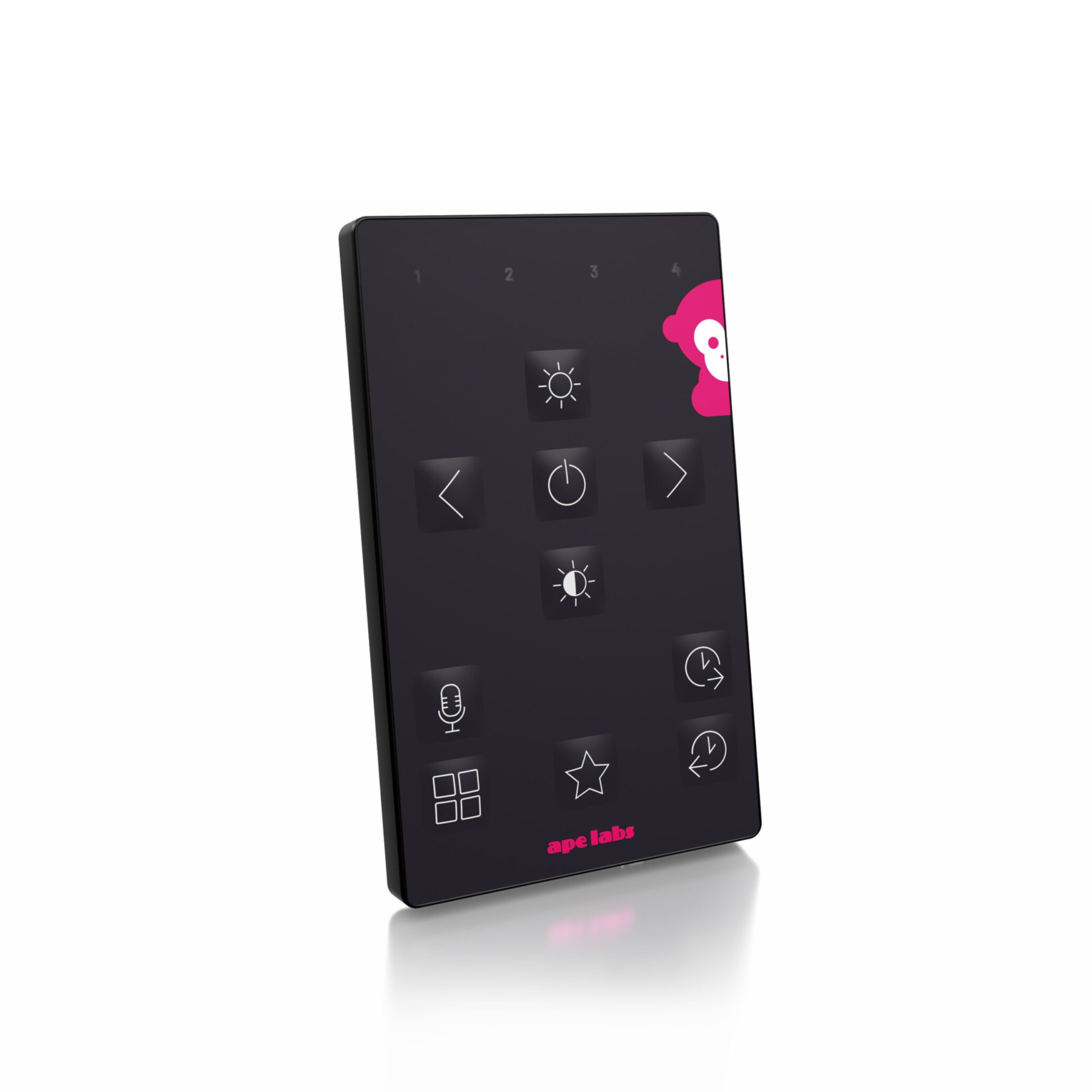 Ape Labs LED Scheinwerfer, TableLight V2 Set of 4 - grey - Akkubetriebener LED Scheinwerfer