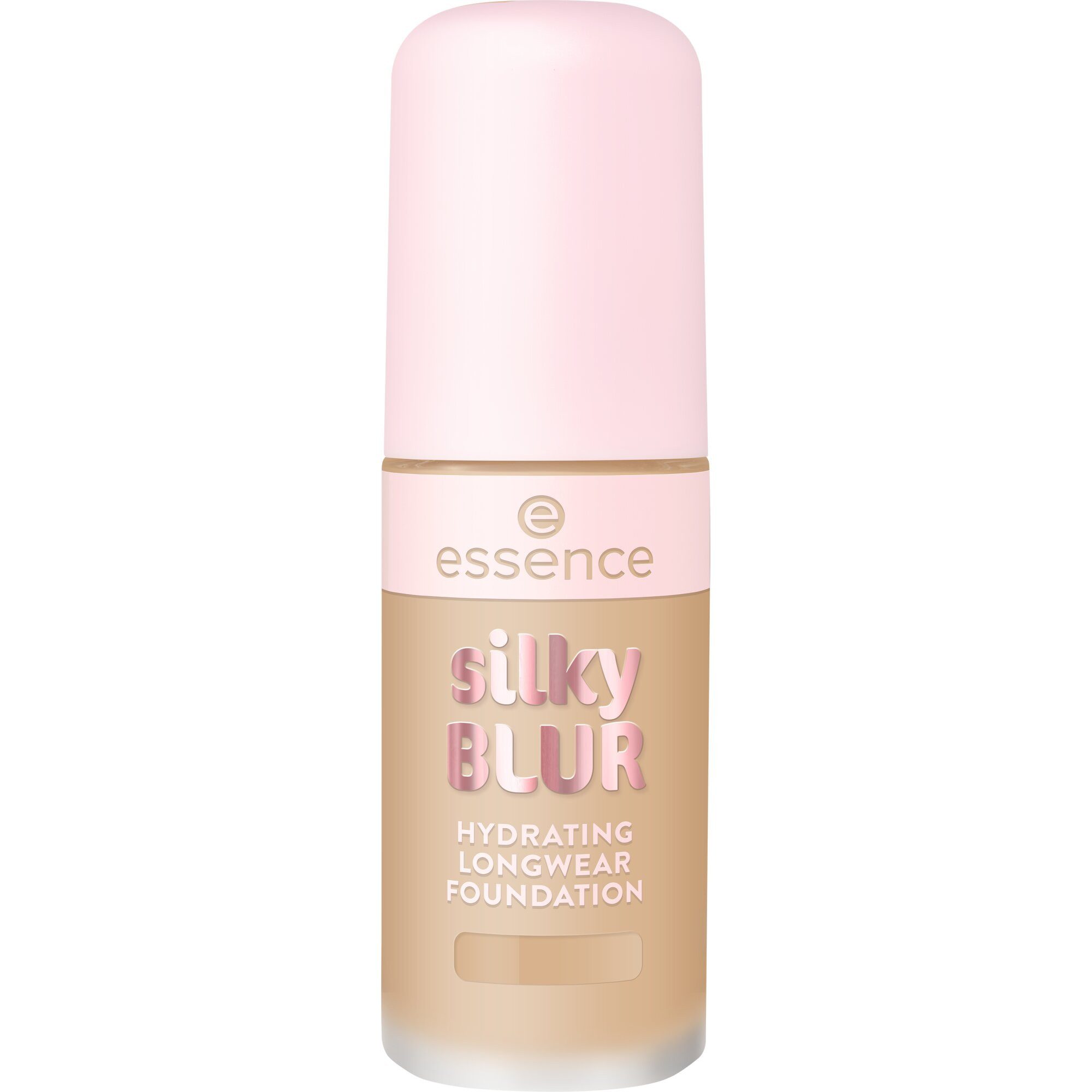 Essence Foundation Silky BLUR HYDRATING LONGWEAR FOUNDATION, 3-tlg.