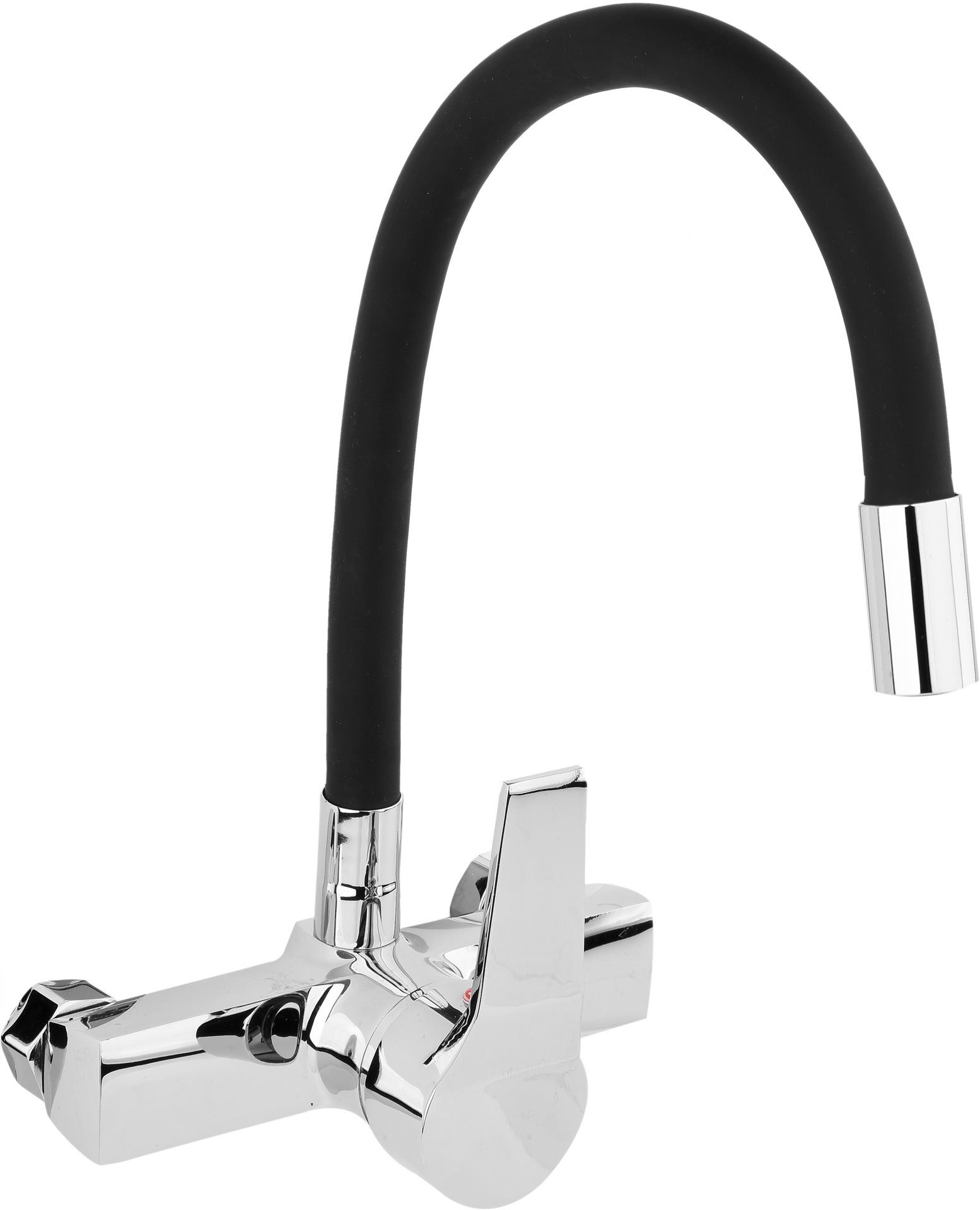 TRIZERATOP Küchenarmatur Küchenarmatur Wandarmatur flexible schwarz Wasserh günstig online kaufen