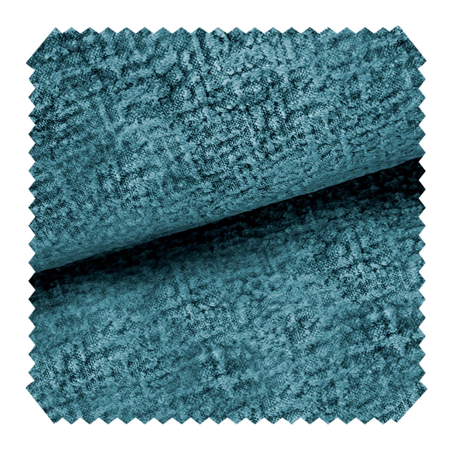 novely® Stoff VENEZIA Abverkauf, 3D-Relief Velours Möbelstoff Polsterstoff Seidengl, Schwer Entzündbar, Robust, Samtweich, Meterware, 1lfm