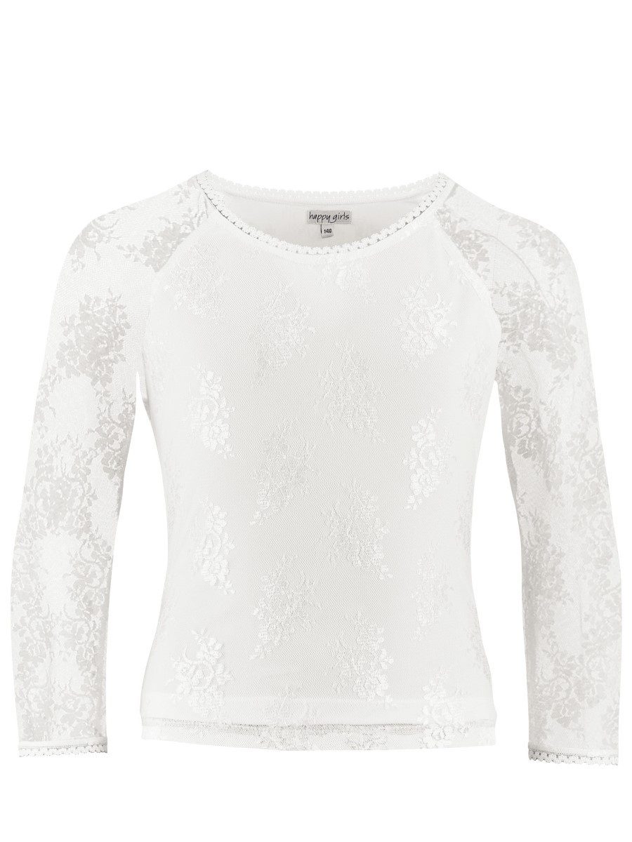 Spitzenshirt Spitzenshirt langarm