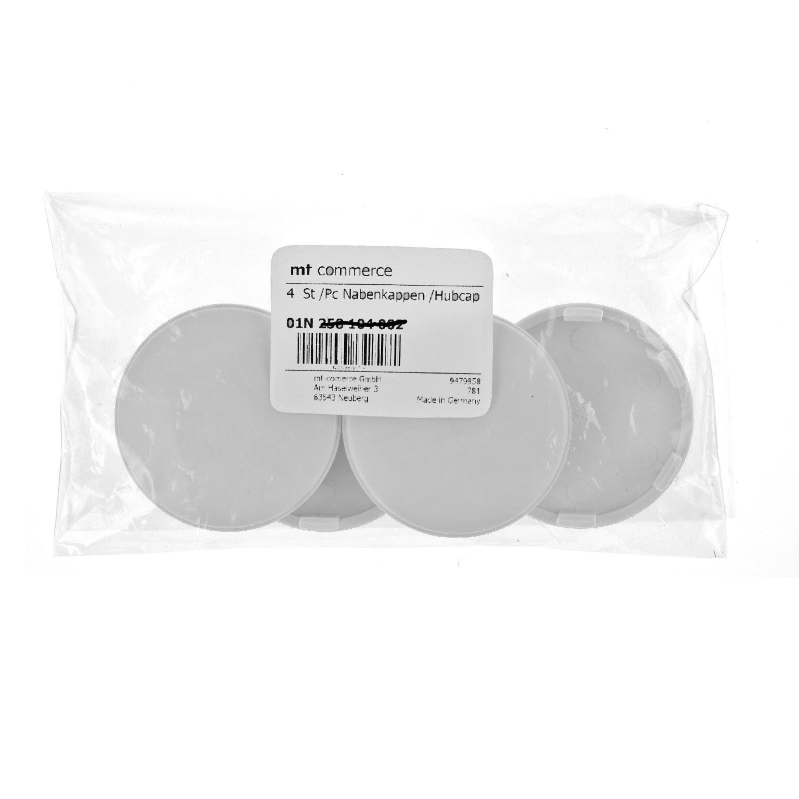 BRANDT AUTOMOTIVE Wheel Cap 4x 60mm Hub Caps Wheel Hub Caps Grey Domed for Brock RC