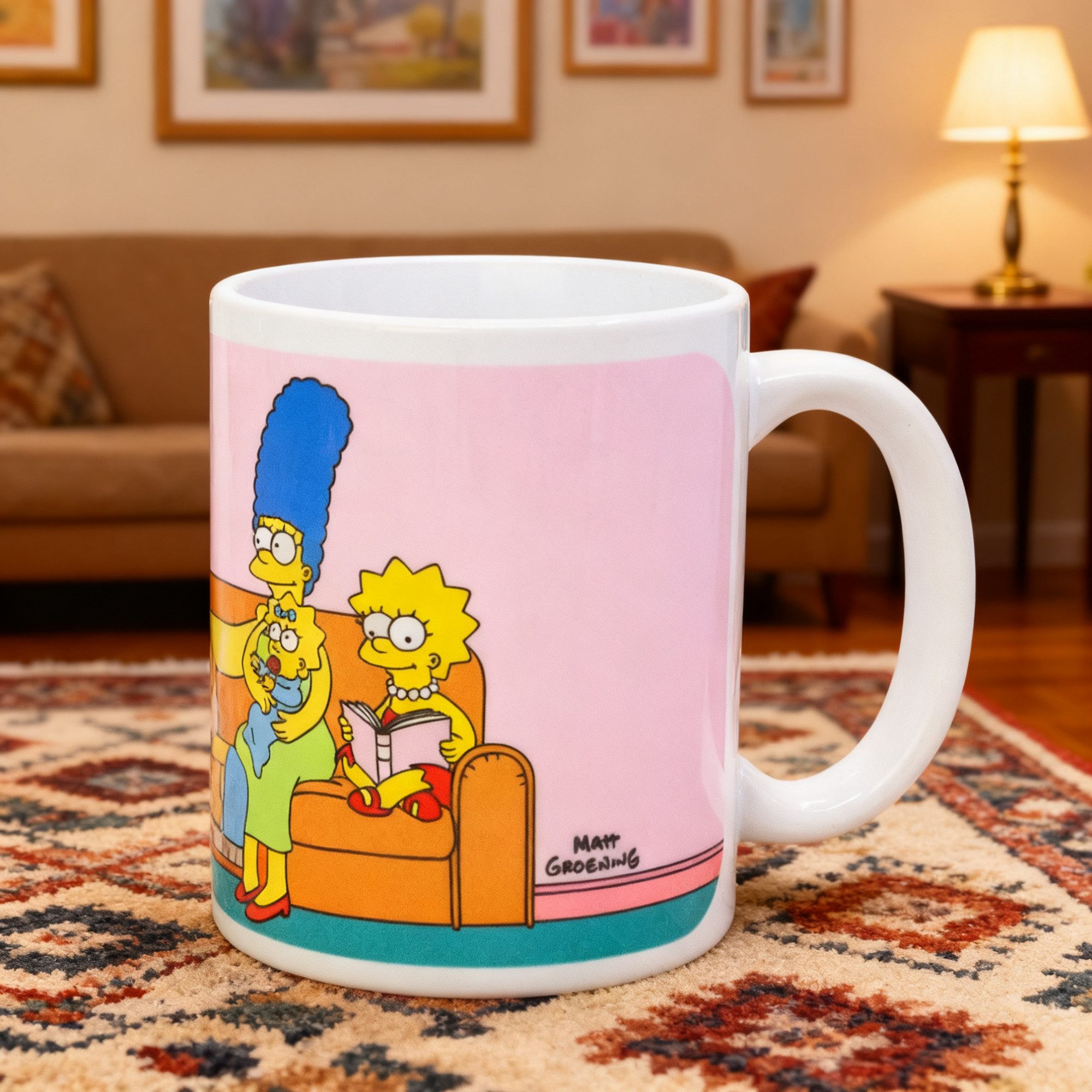 The Simpsons Tasse Die Simpsons Homer Bart Teetasse Kaffeetasse Geschenkidee, Keramik