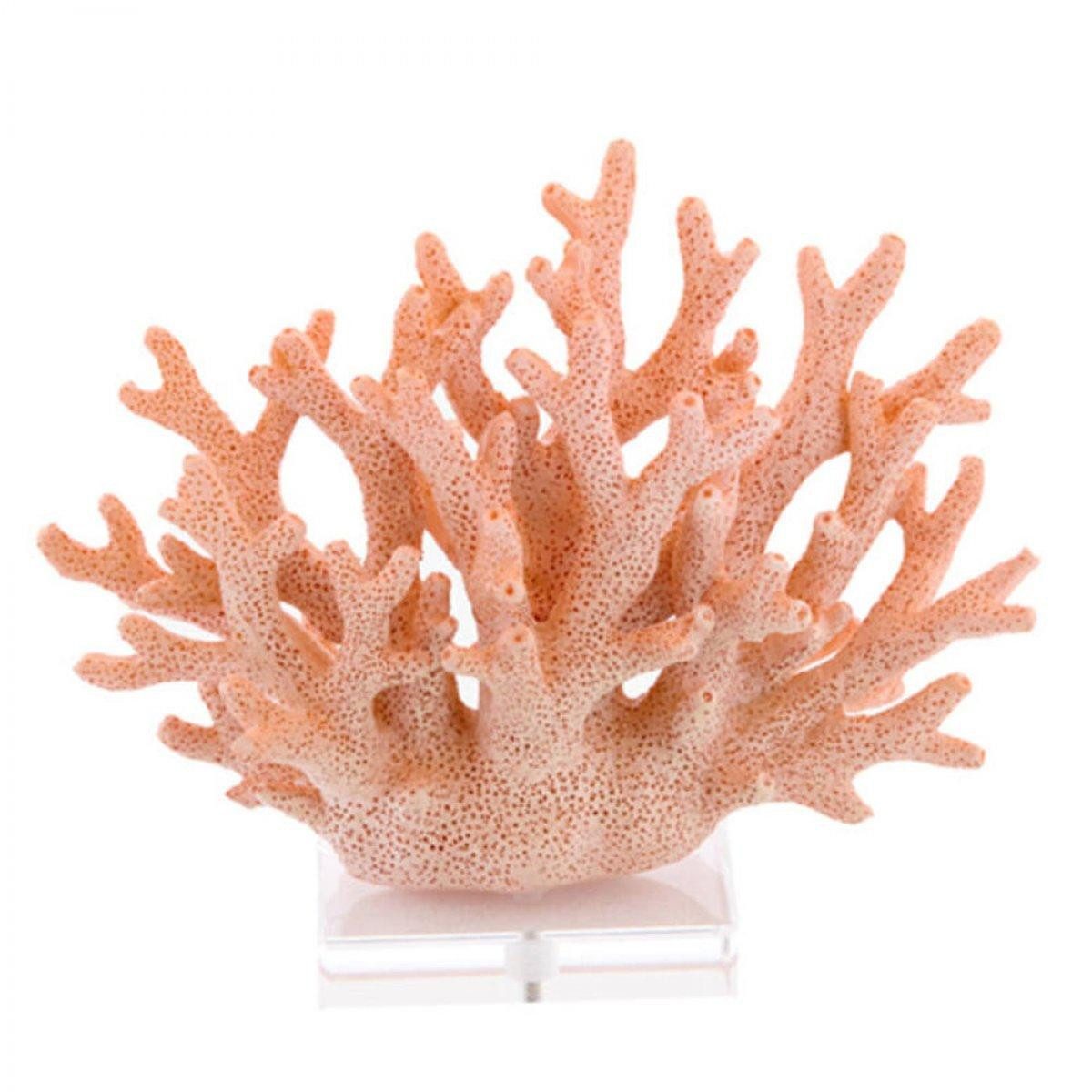 Light & Living Skulptur Dekorationsobjekt künstliche Koralle Rosa