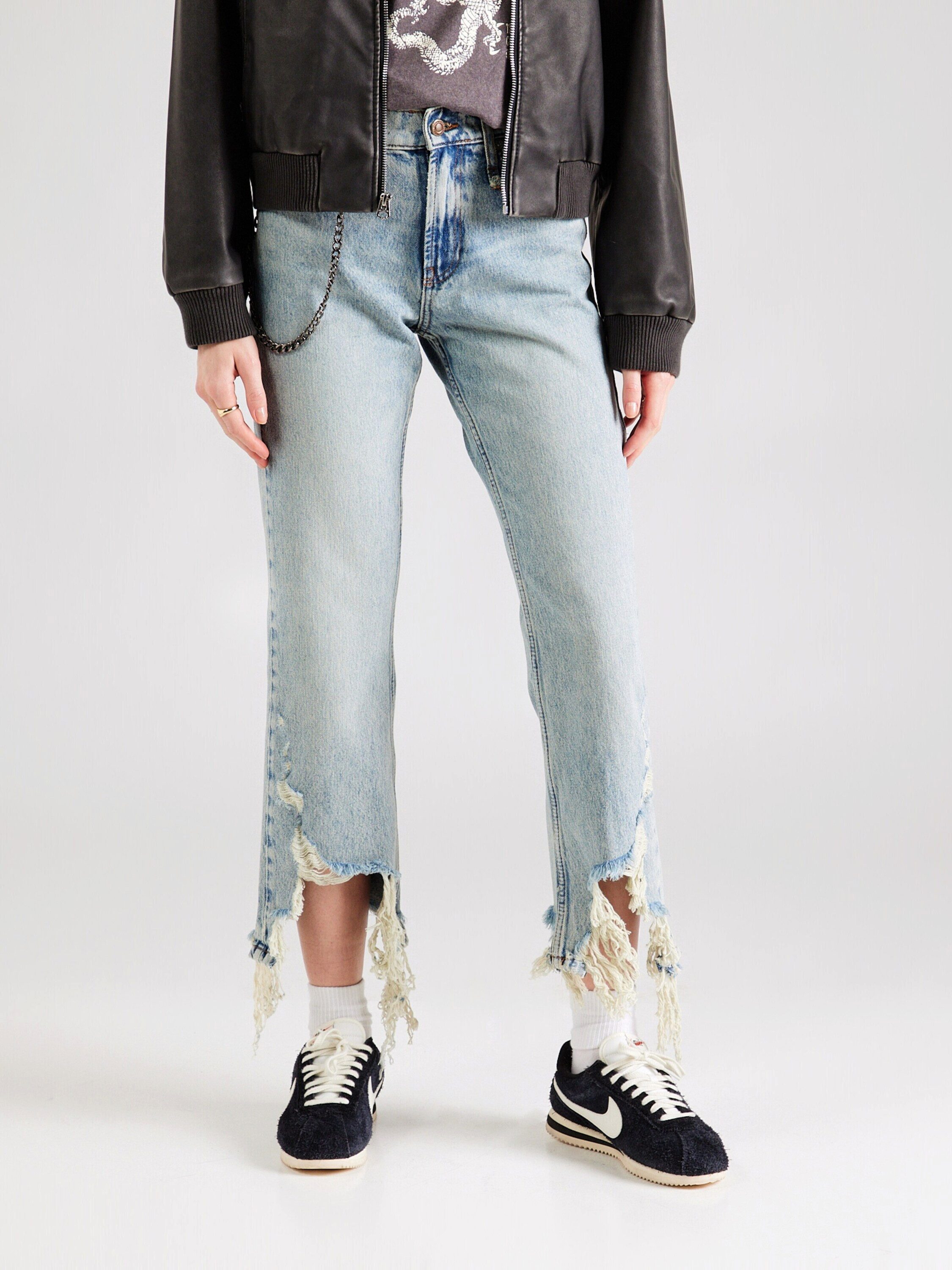 ONLY 3/4-Jeans ONLGRAND (1-tlg) Fransen