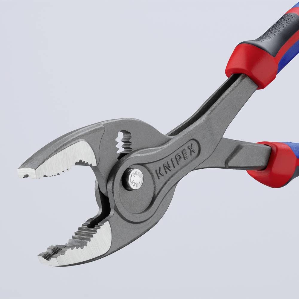 Knipex Flachzange Front- und Seitengreifzange mit Comfort-Griffe atramentiert 82 02 250
