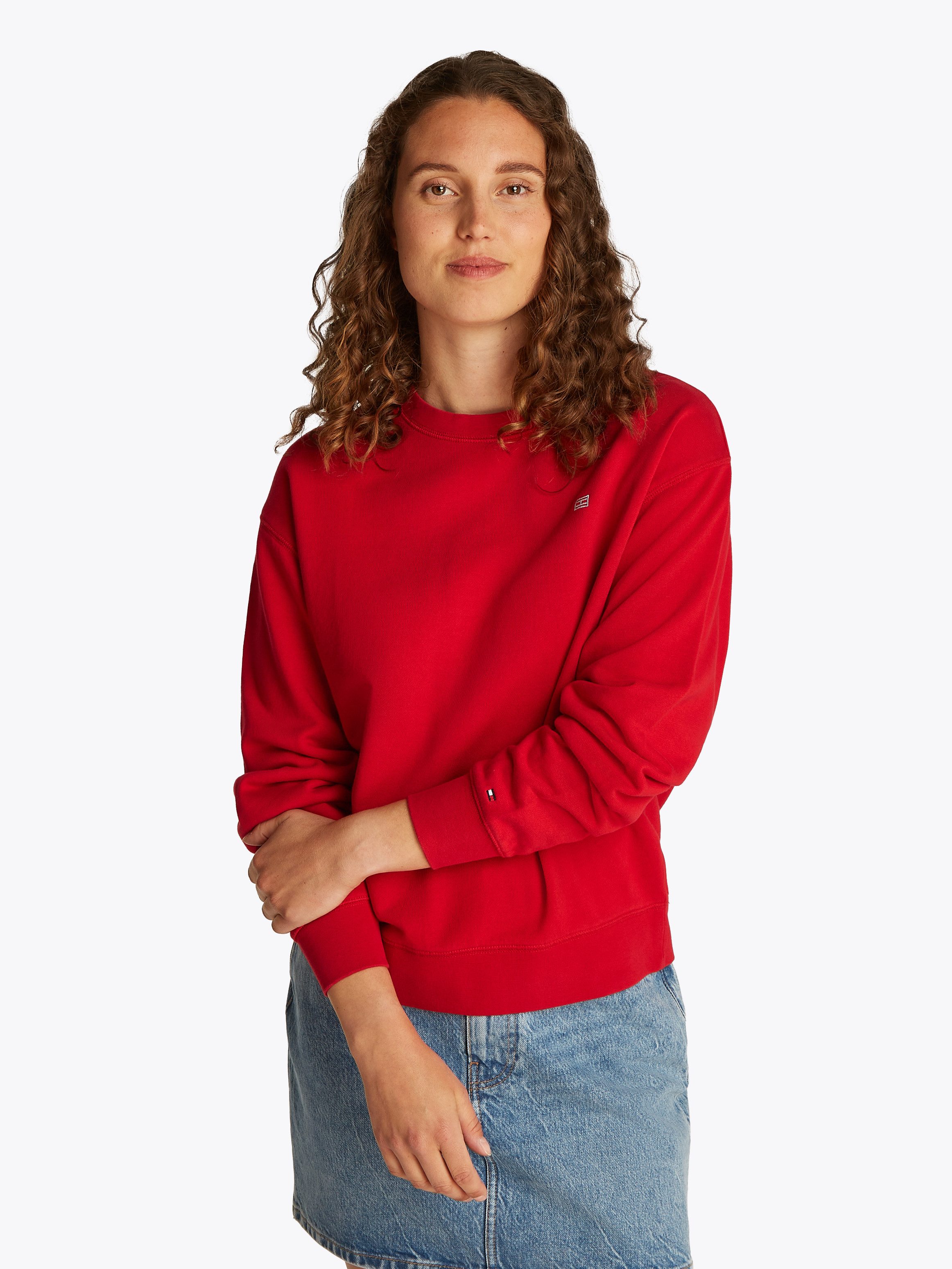 Tommy Hilfiger Sweatshirt REG CONTRAST FLAG günstig online kaufen
