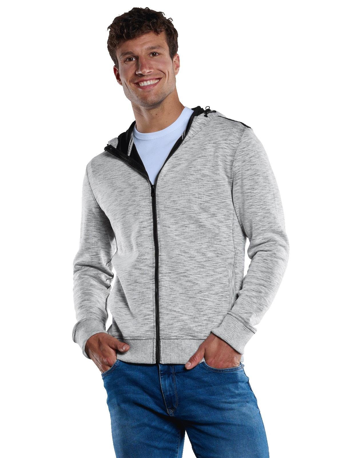 Engbers Kapuzensweatjacke Sweatjacke meliert