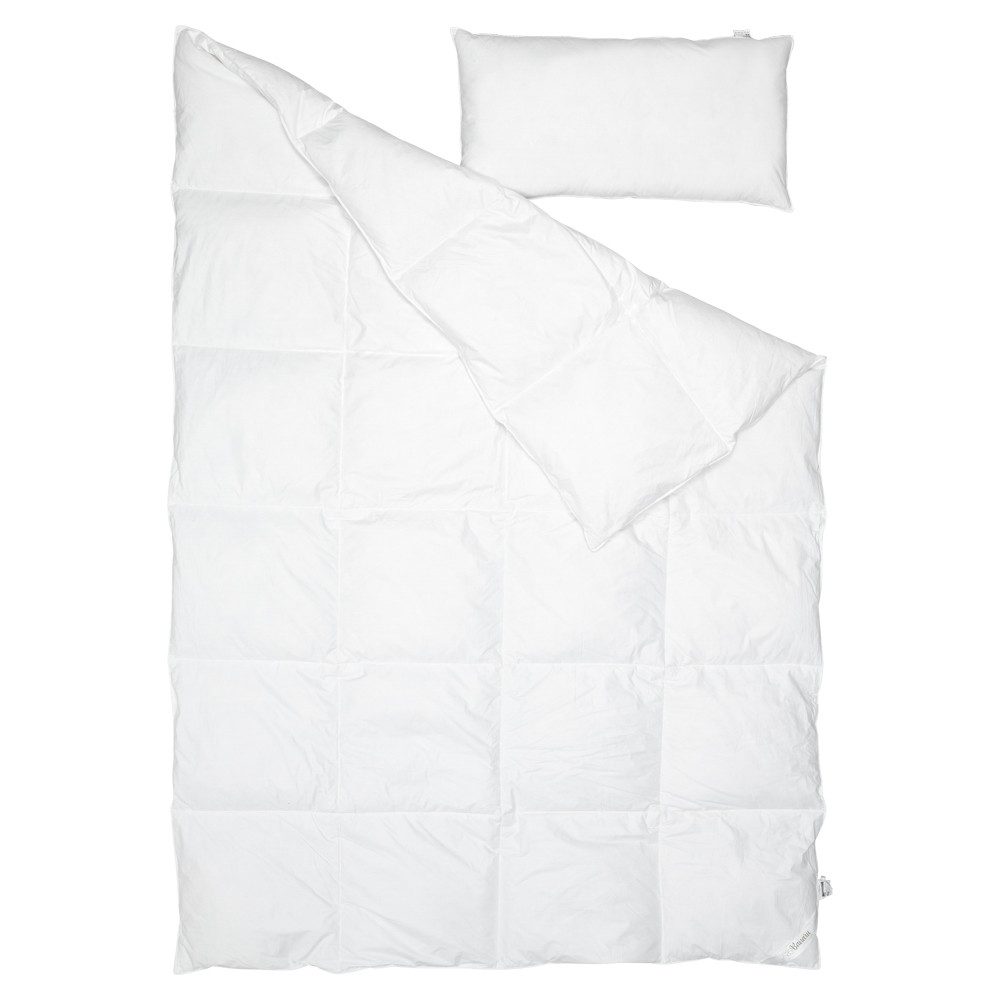Banaru Design Feder-/Daunenbettdecke + Kopfkissen