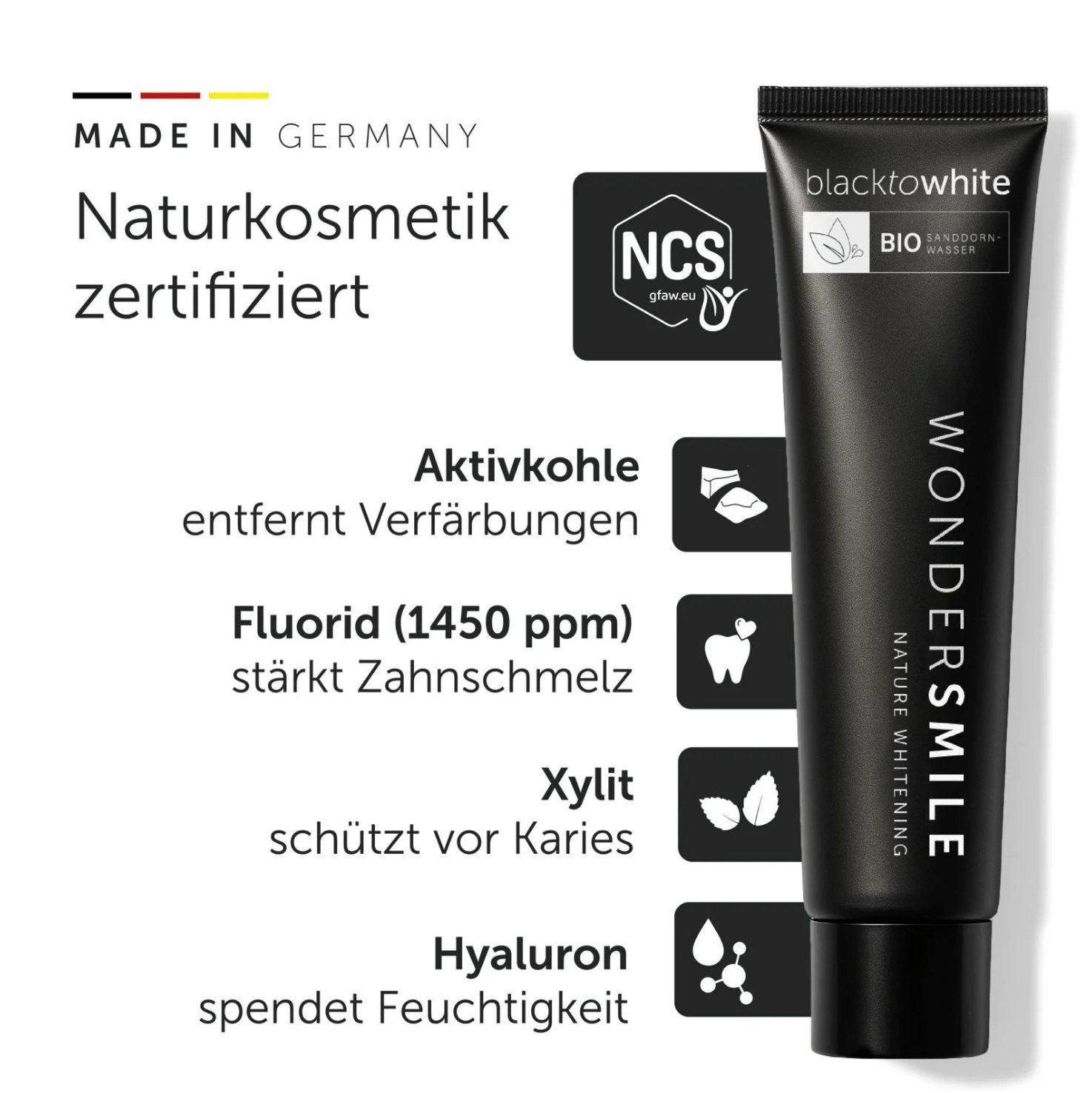 Wondersmile Schallzahnbürste Pro Travel Care Bundle, Aufsteckbürsten: 1 St., inkl. Reiseetui & Zahnpasta, Integrierter Zungenreiniger