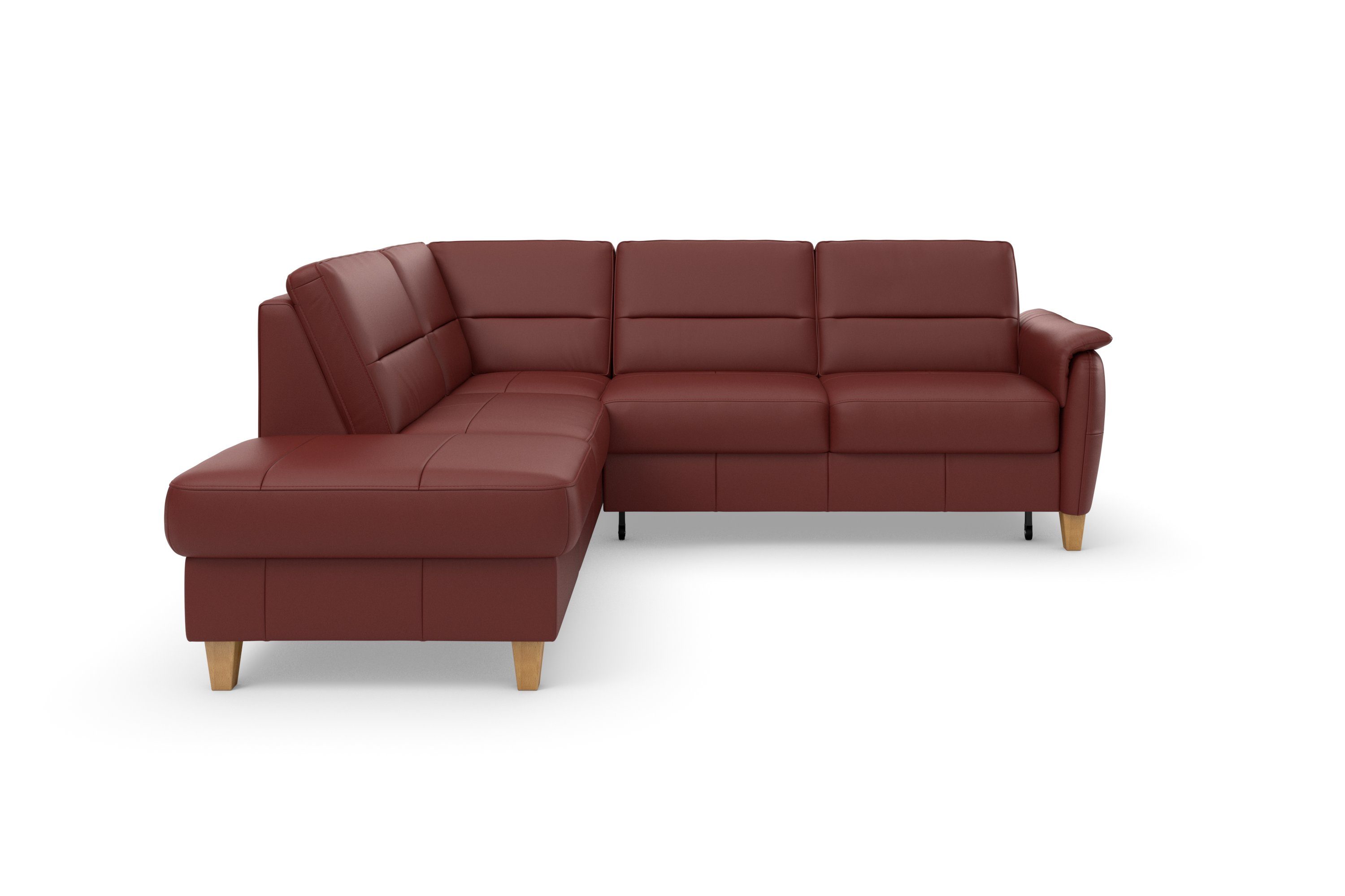 Home affaire Ecksofa Palmera L-Form, Federkern, günstig online kaufen