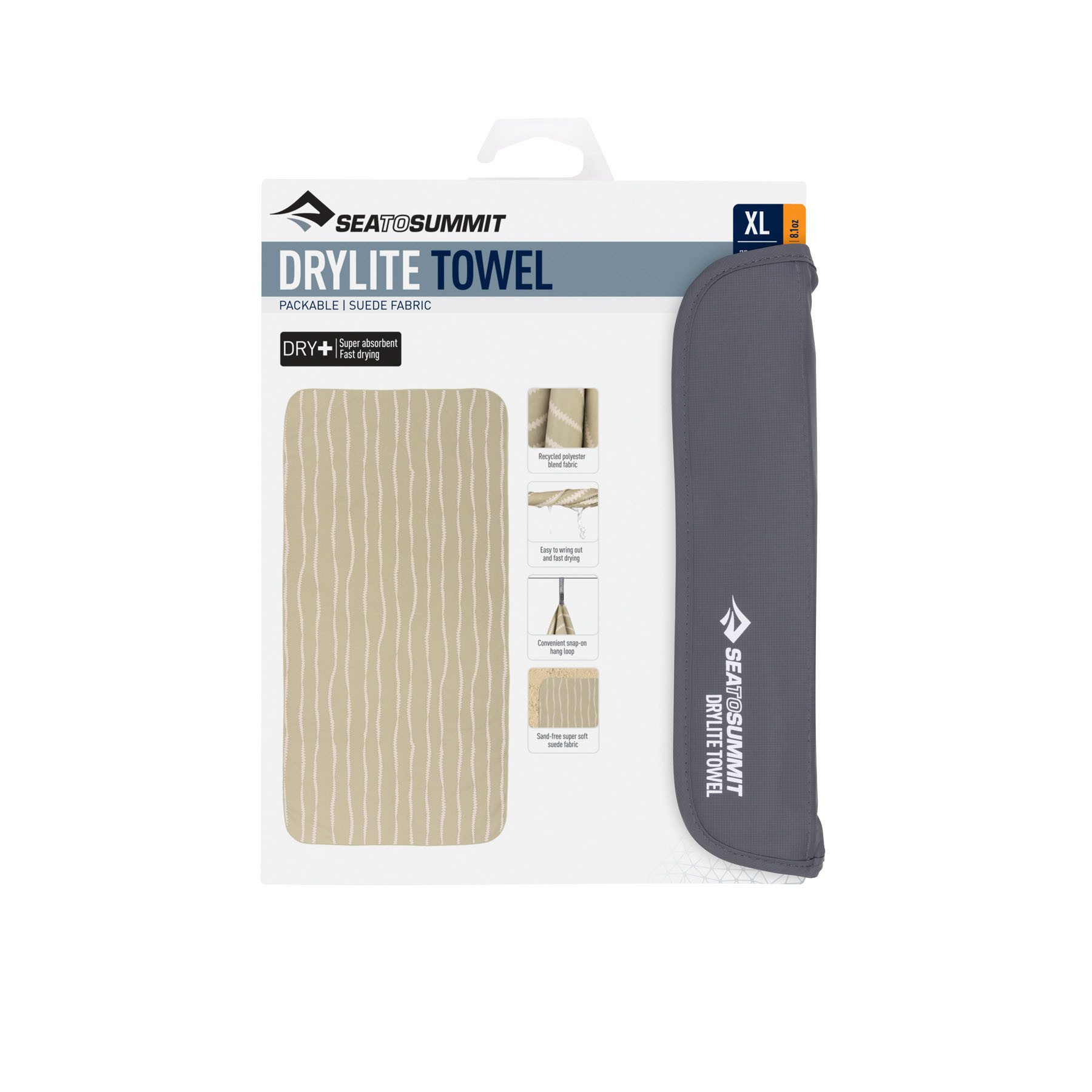 sea to summit Reisehandtuch Drylite Towel X-Large 75 x 150 cm