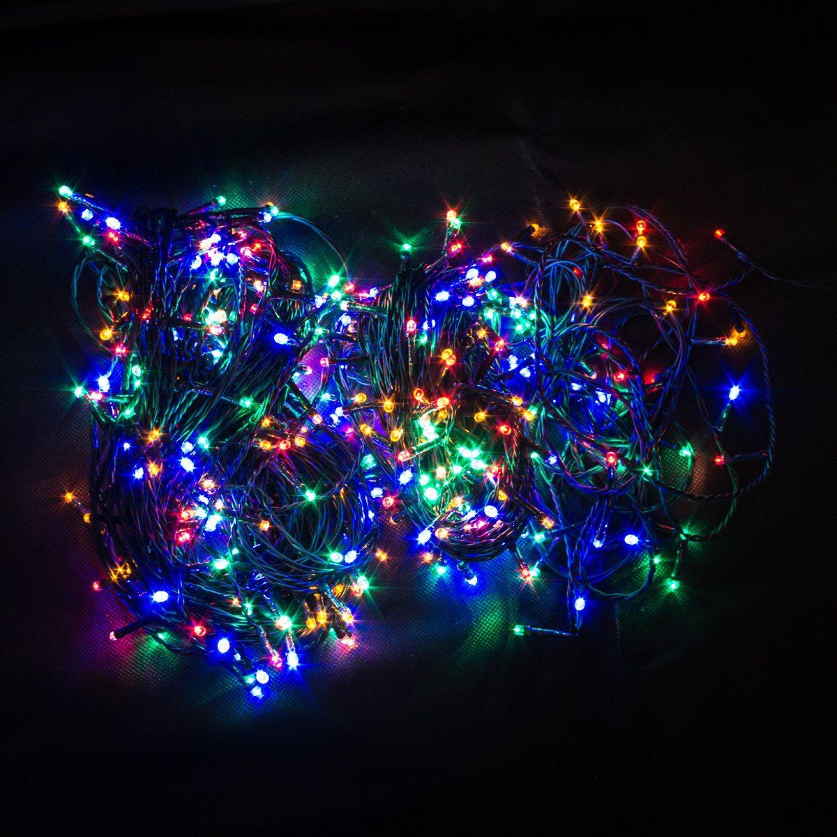 Linder Lichterkette 500er LED Lichterkette multicolor Farblichterkette