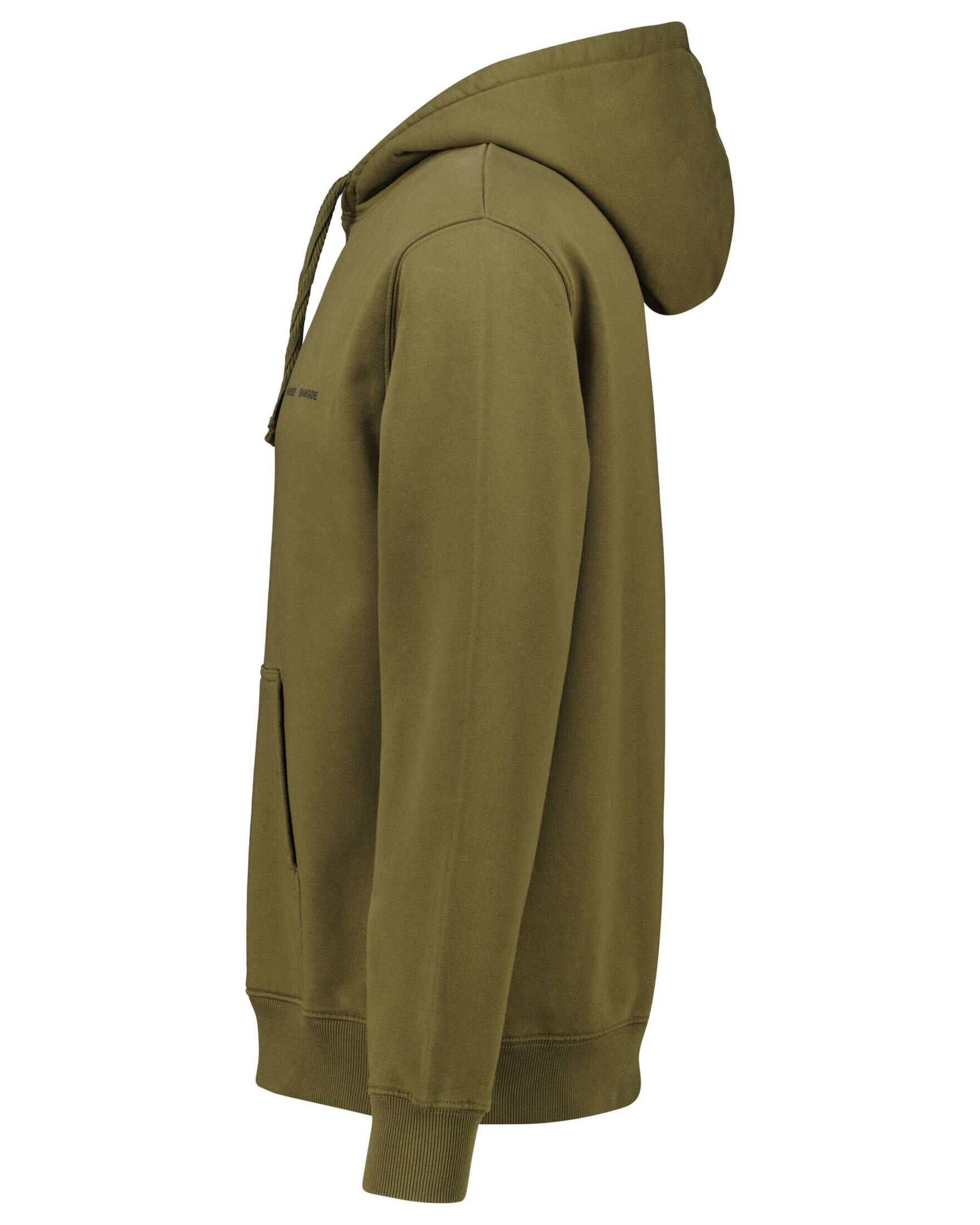 Sweatshirt (403) & (1-tlg) Sweatshirt Samsoe HOODIE olive Herren NORSBRO Samsoe