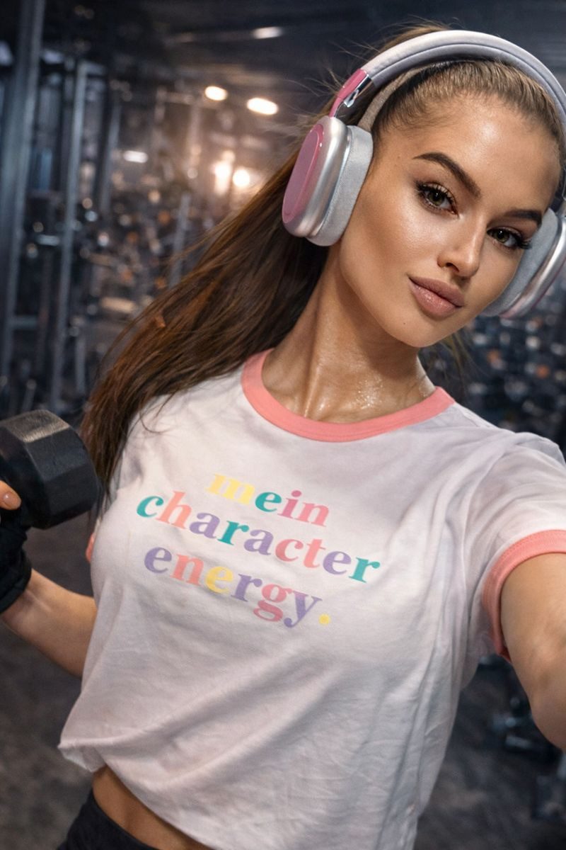 Koyumi T-Shirt Damen Sport Fitness Crop T-Shirt – Atmungsaktiv, Trendig & Komfortabel