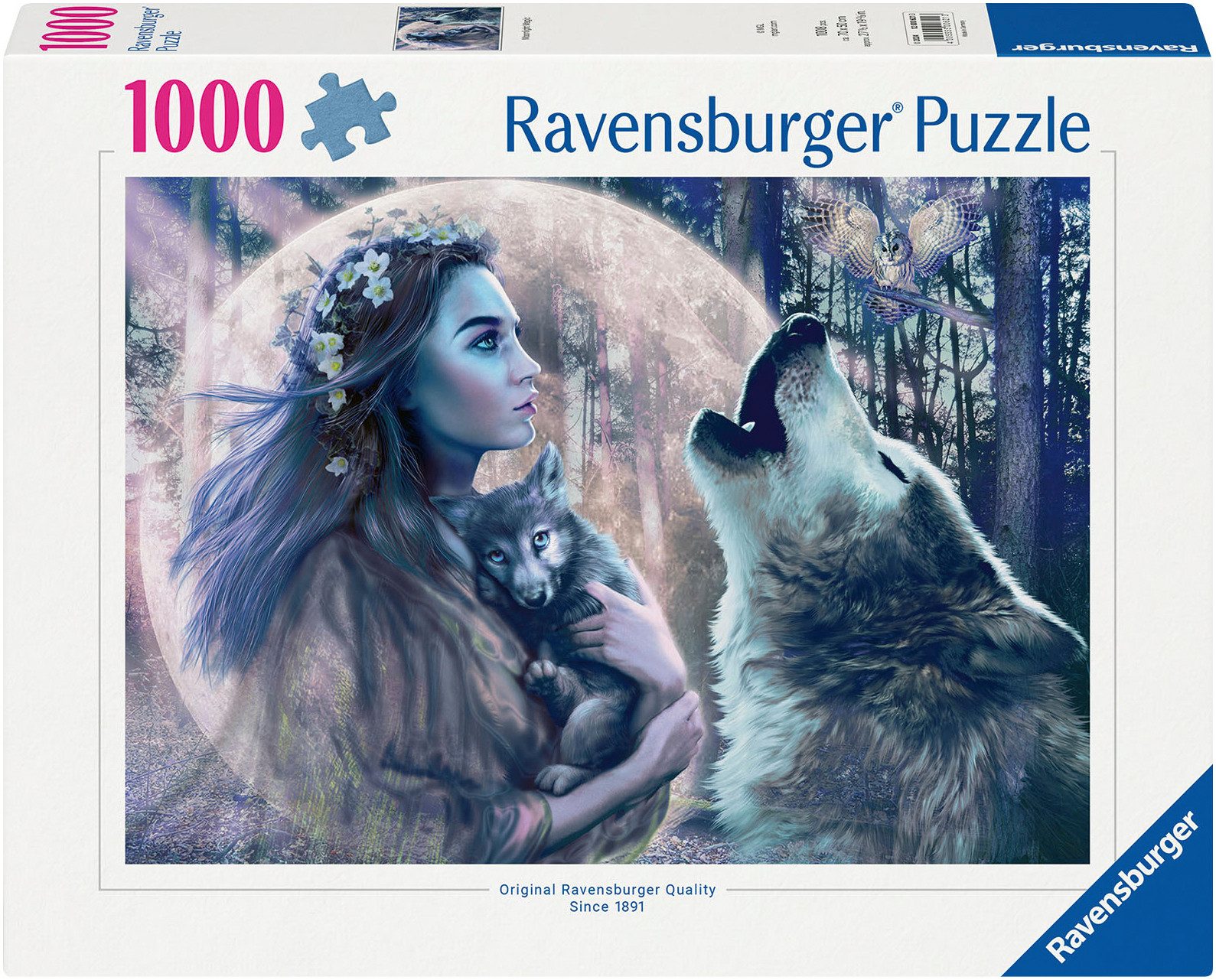 Ravensburger Puzzle Die Magie des Mondlichts, 1000 Puzzleteile, Made in Ger günstig online kaufen