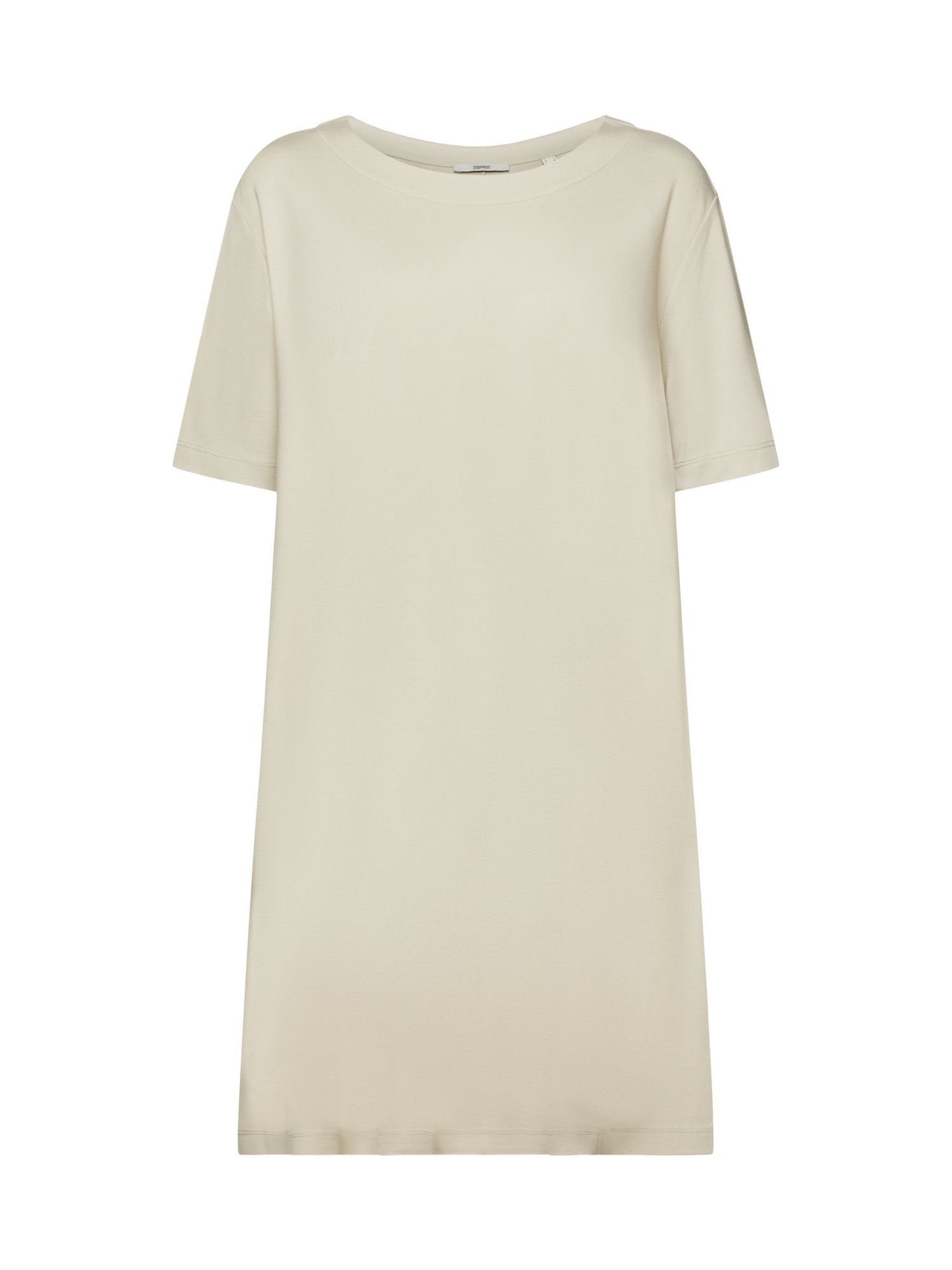 aus Esprit GREEN DUSTY Minikleid T-Shirt-Kleid Jersey