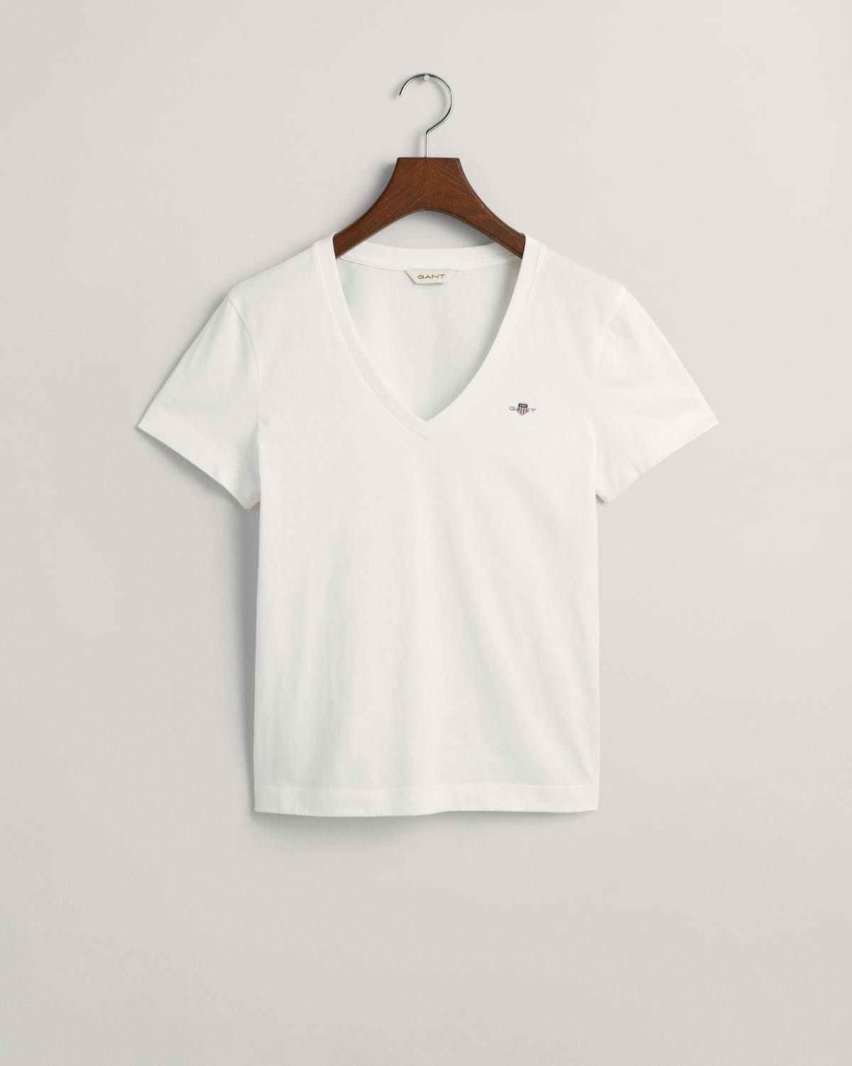 Gant T-Shirt REG SHIELD KA V-NECK günstig online kaufen