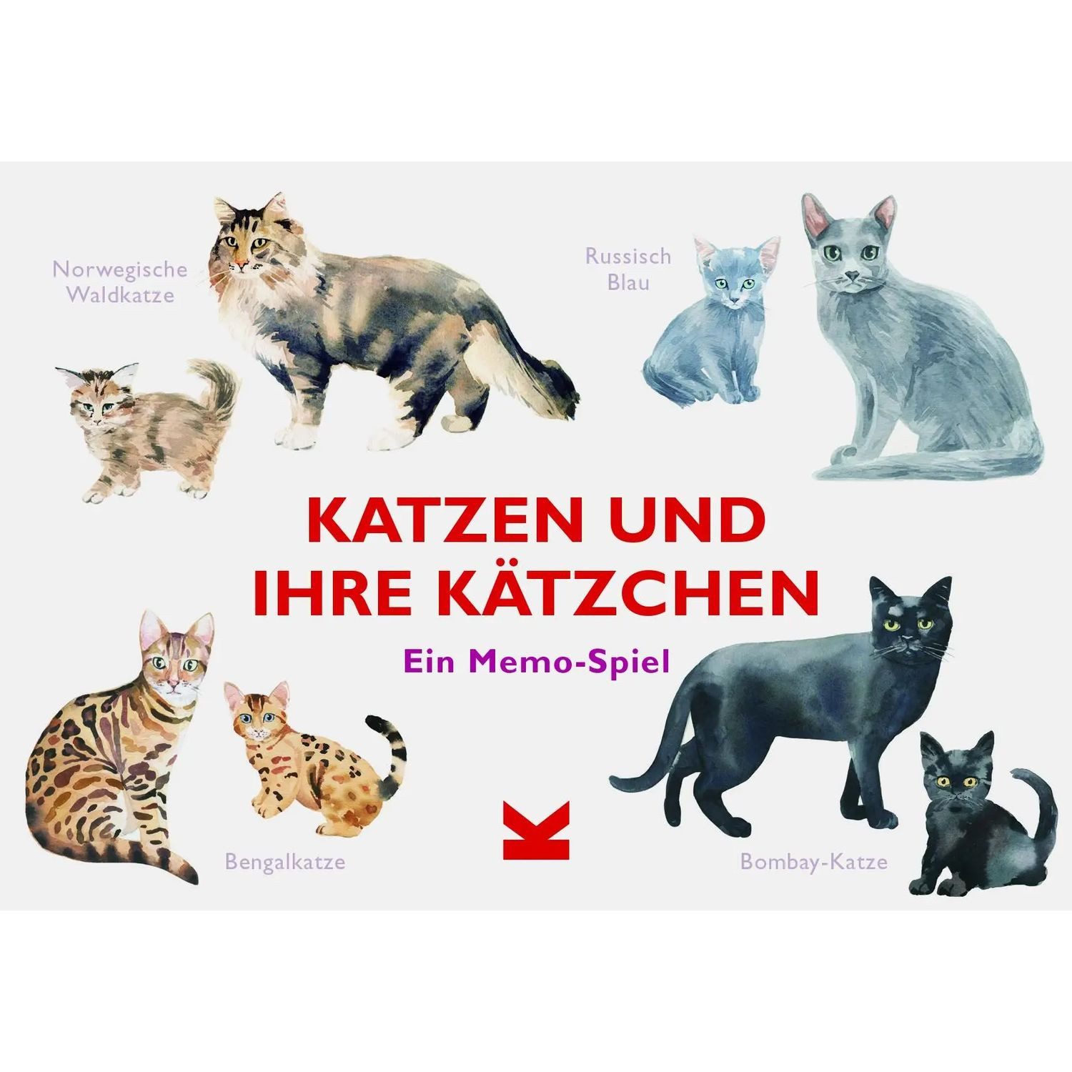 Laurence King Spiel Katzen und ihre Kätzchen
