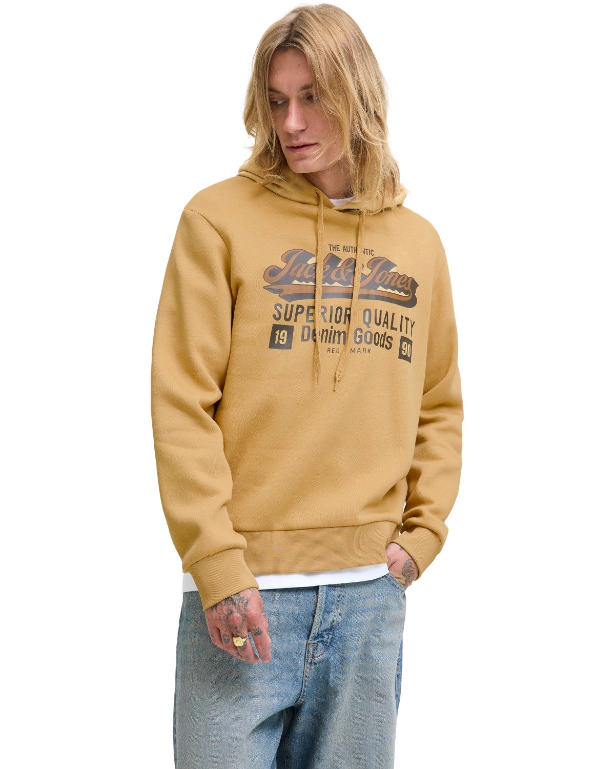 Jack & Jones Kapuzensweatshirt mit Logodruck